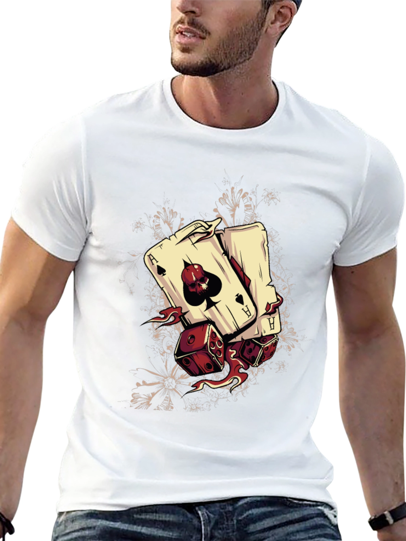 Ace & Skull Graphic Tee