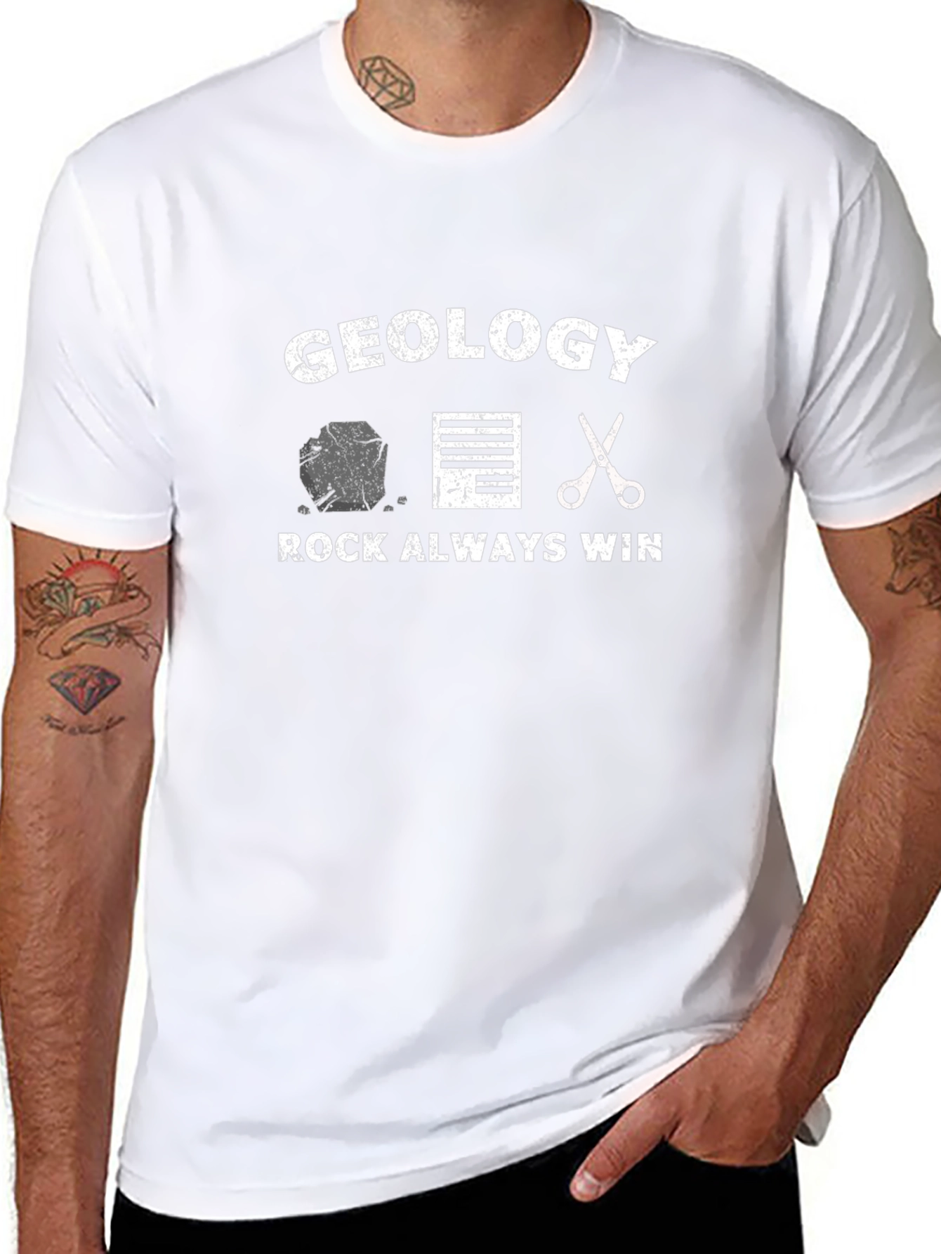 Geology Rock Always Wins T-Shirt