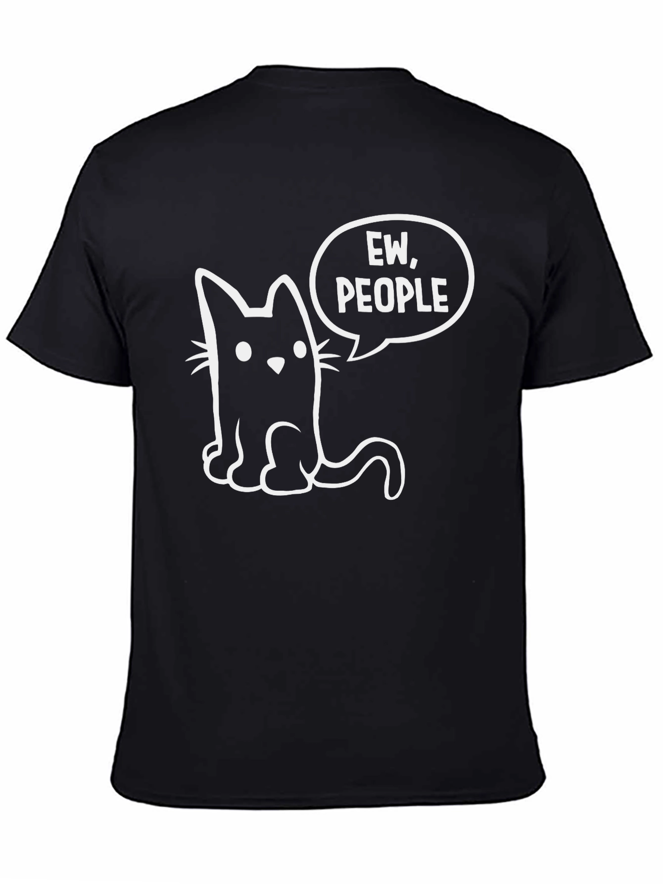 Ew People Cat T-Shirt - Funny Graphic Tee