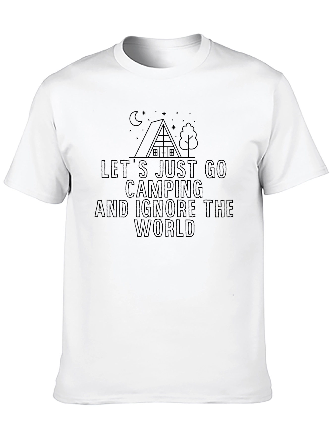 Camping Adventure Graphic T-Shirt