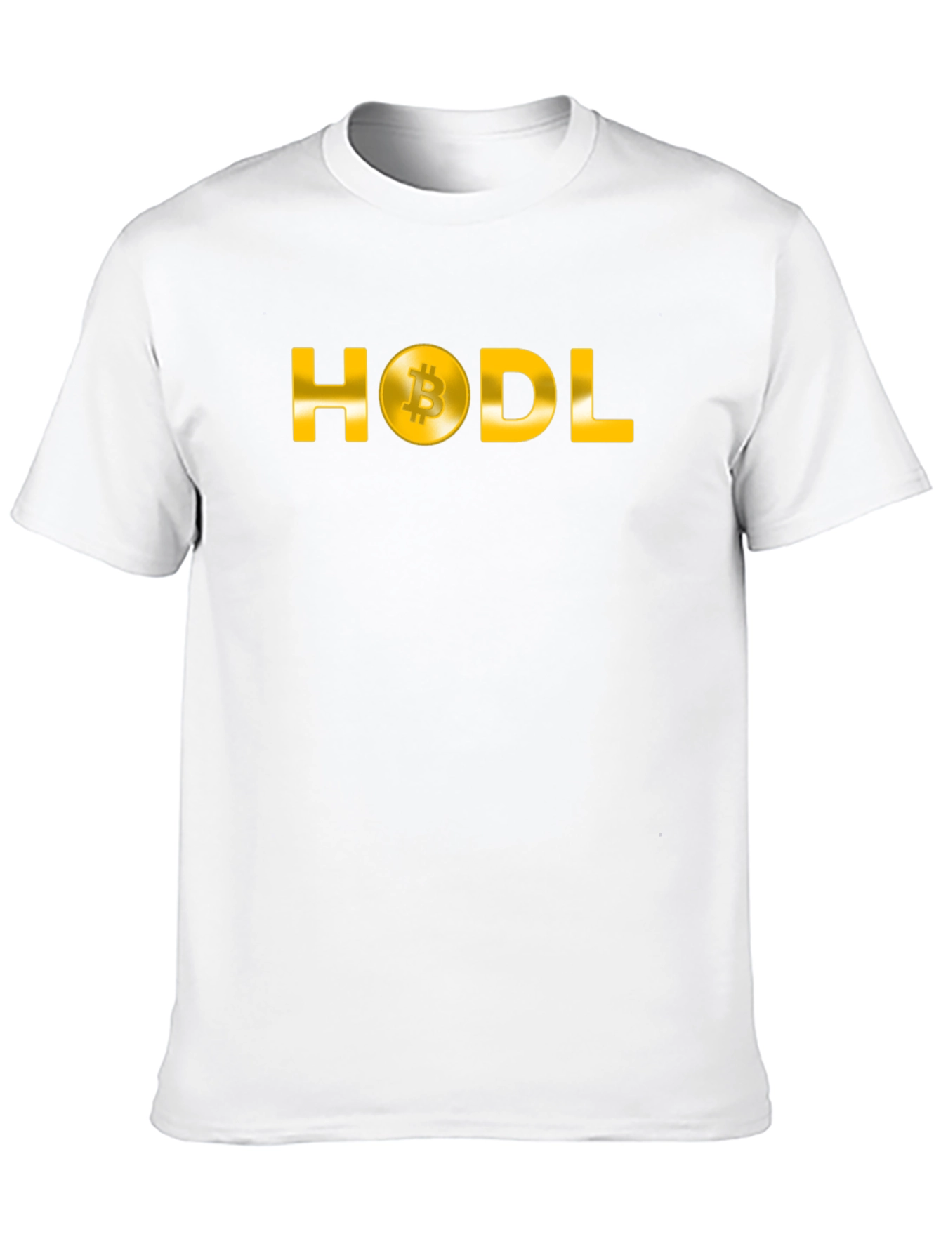 HODL Bitcoin Crypto Black T-Shirt