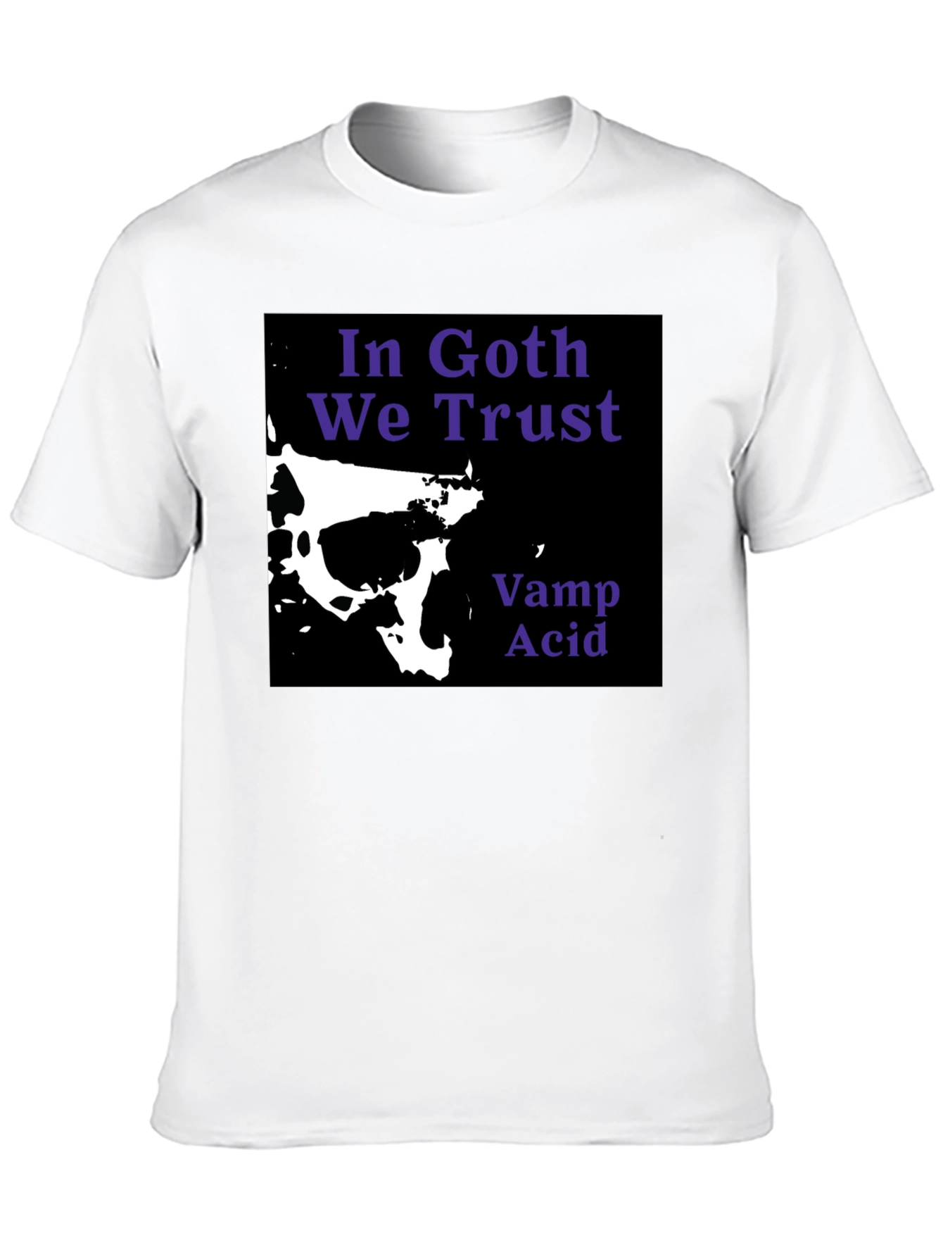 In Goth We Trust Black T-Shirt
