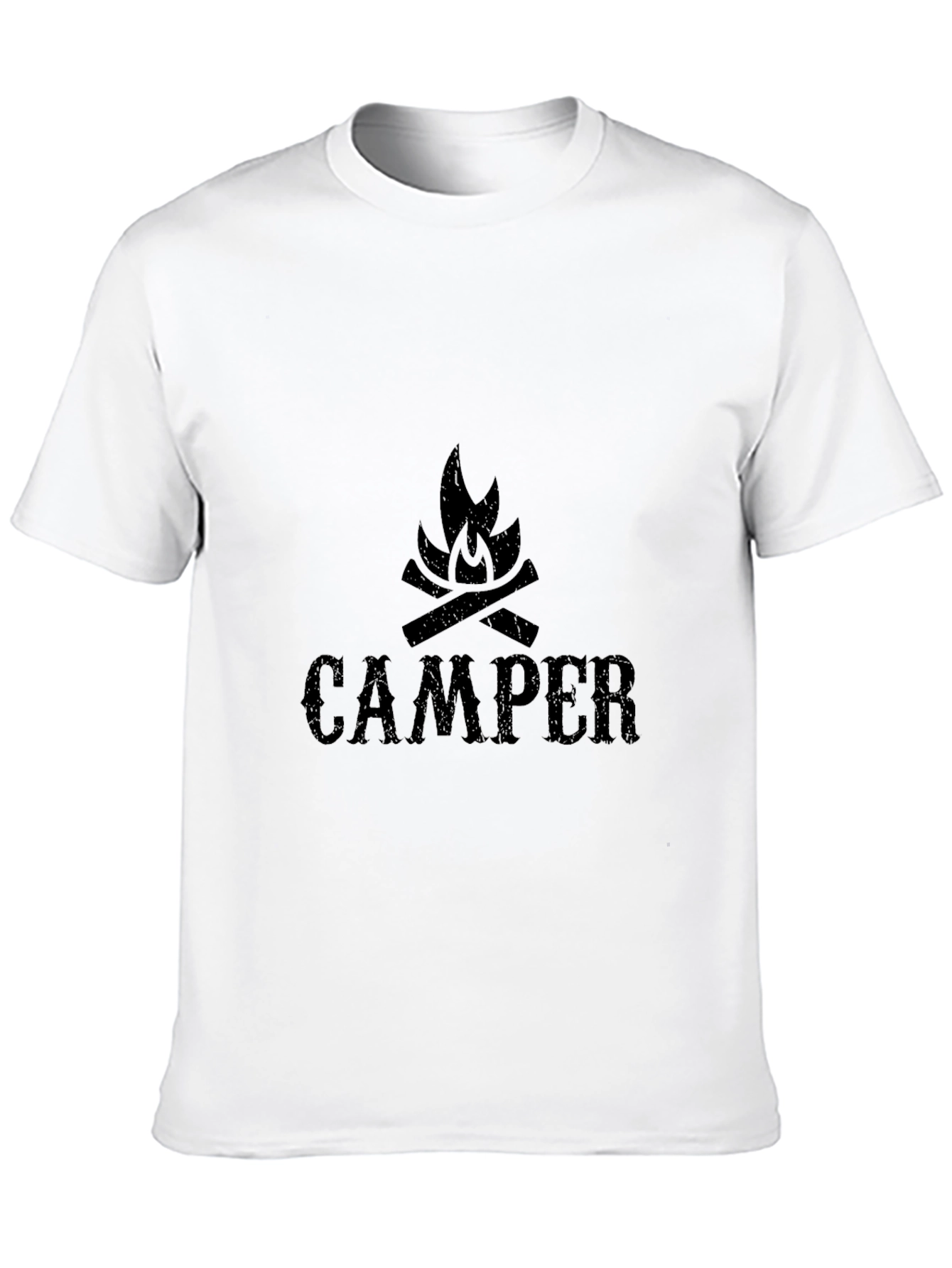 Camper Bonfire Graphic T-Shirt