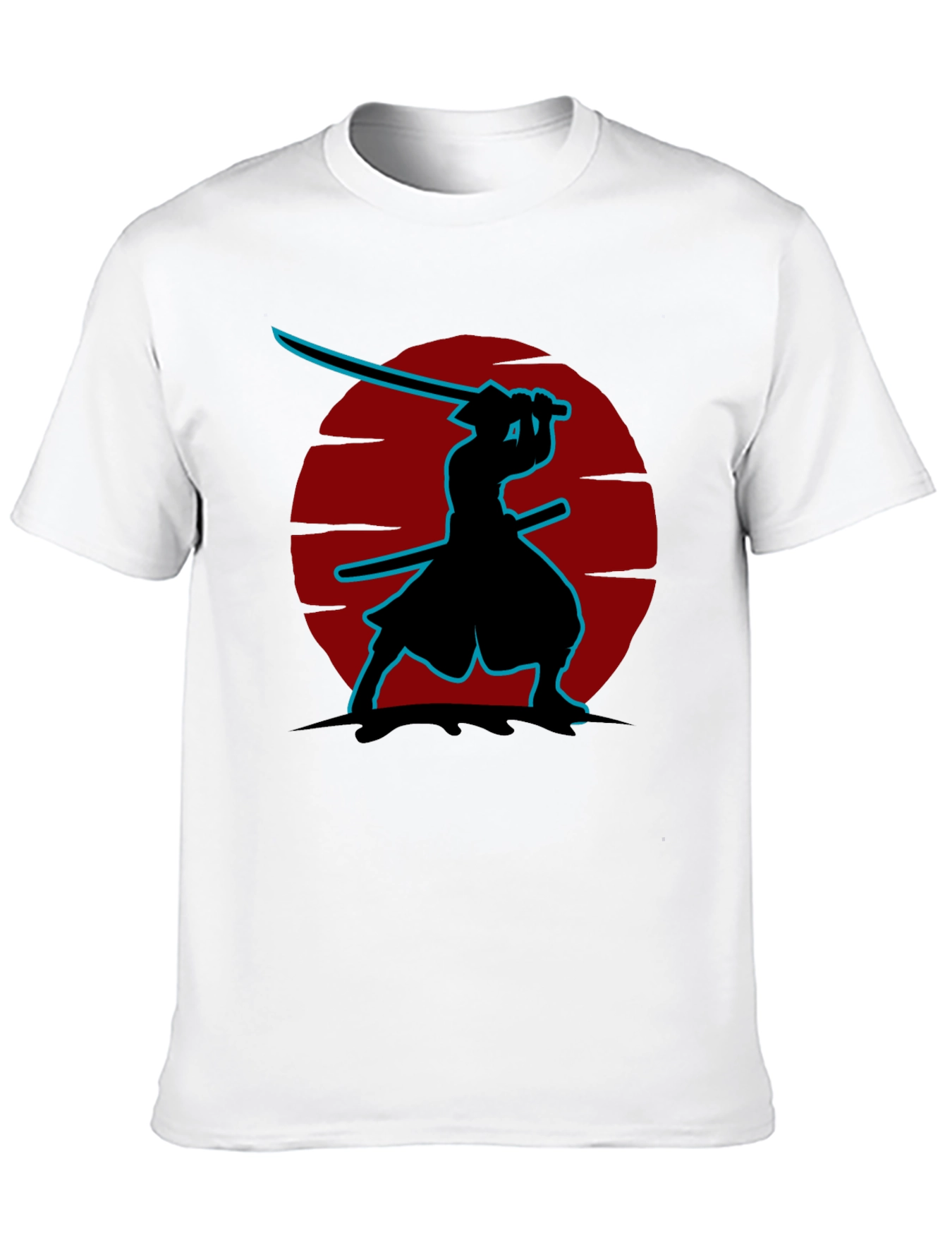 Samurai Graphic Tee - Japanese Warrior T-Shirt