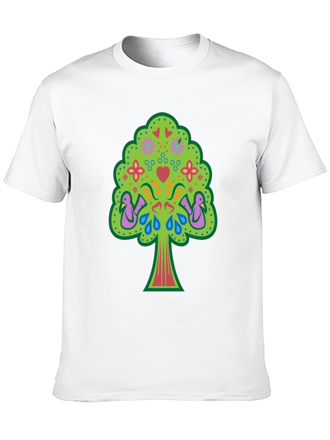 Whimsical Tree of Life Graphic Tee