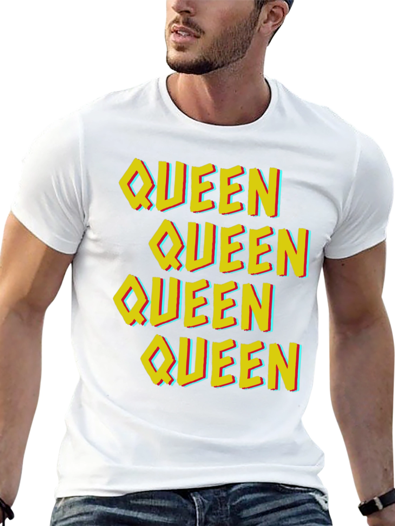 Queen Graphic T-Shirt - Retro Style