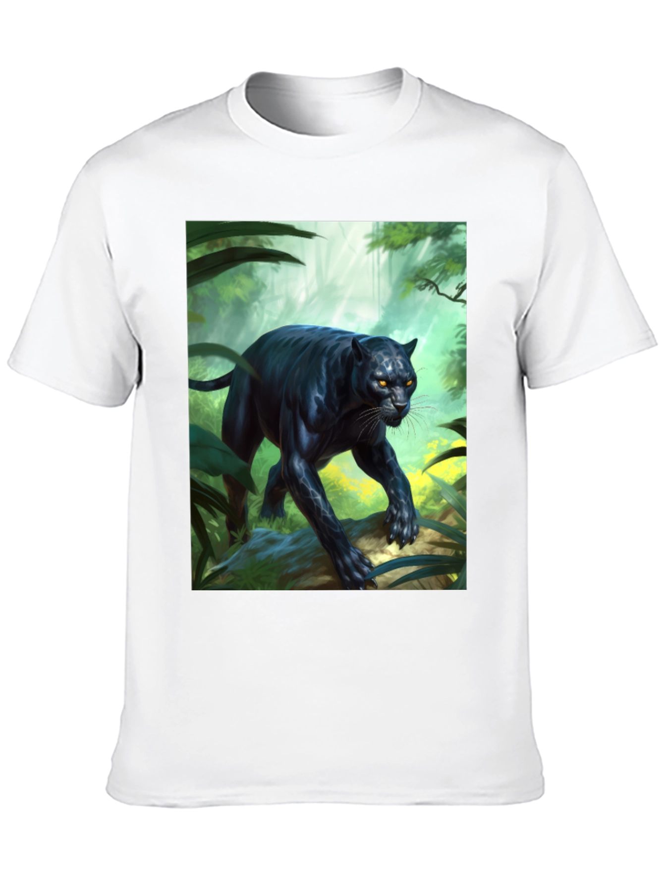 Jungle Panther Graphic Tee - Fierce Style