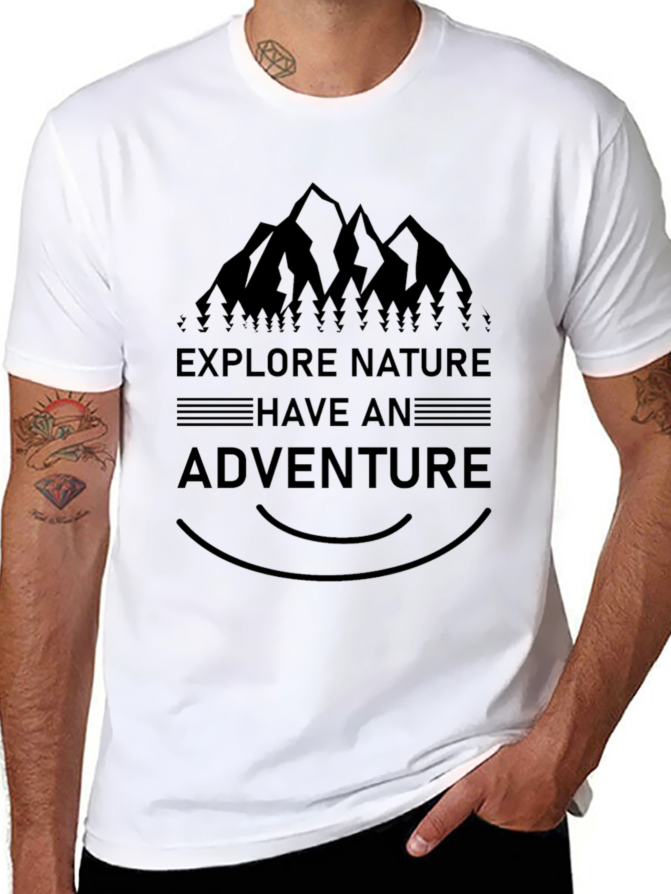Explore Nature Adventure Graphic T-Shirt