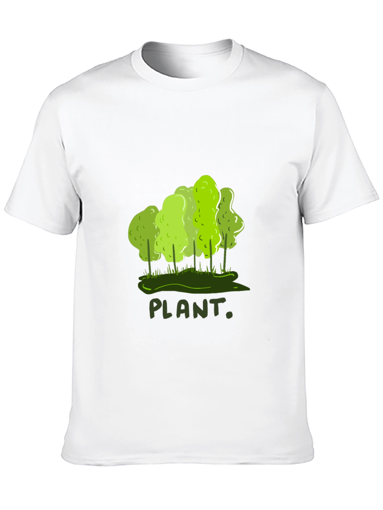 Plant Graphic T-Shirt - Eco-Friendly Style