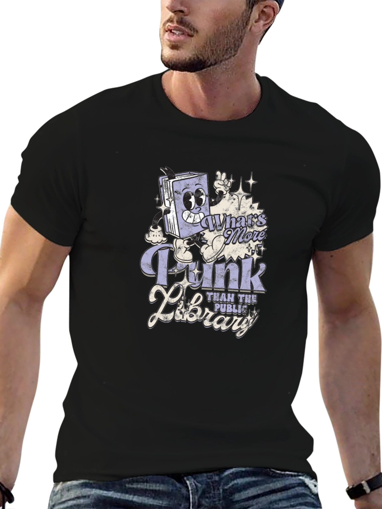 Funky Public Library T-Shirt