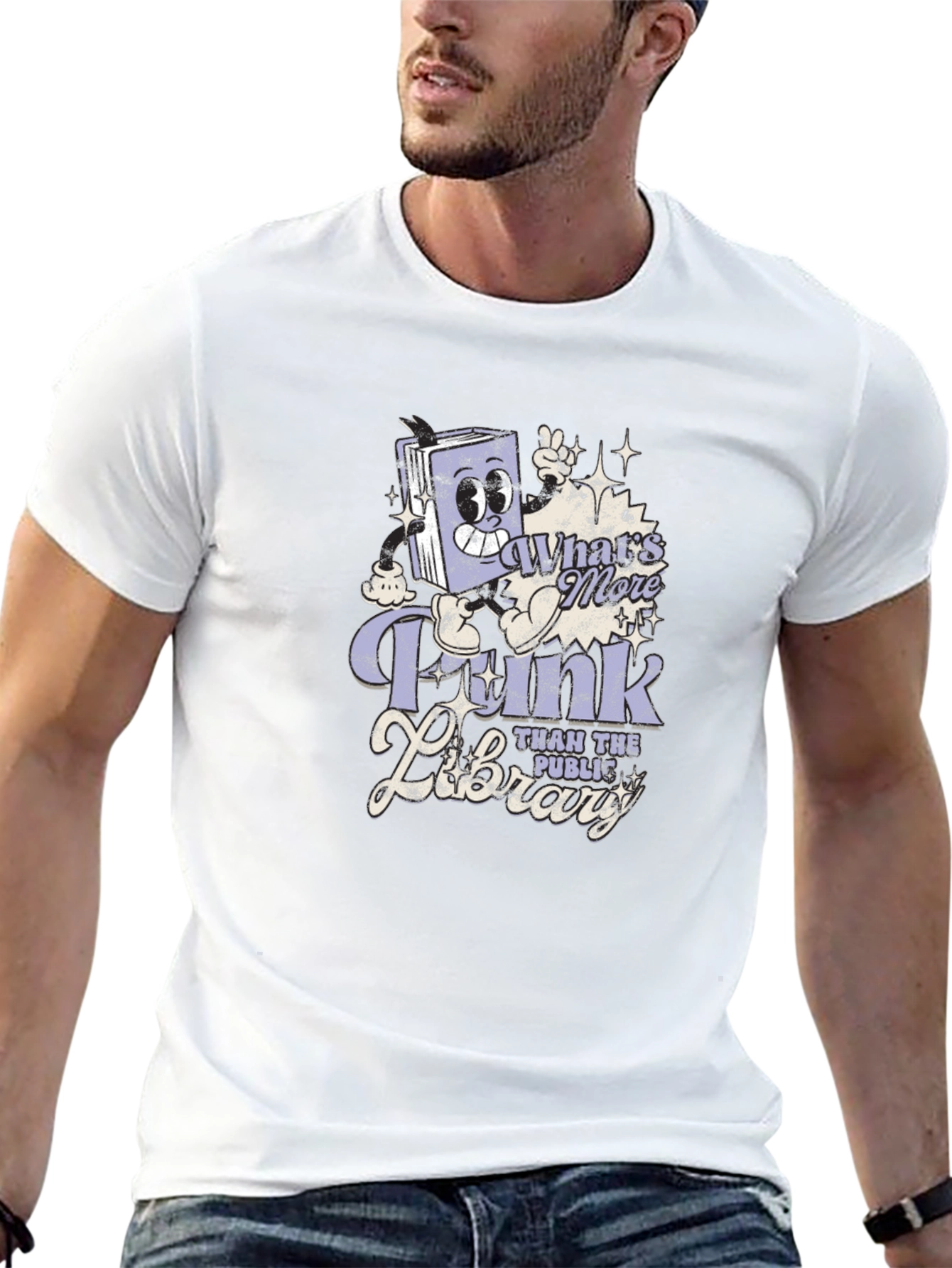 Funky Public Library T-Shirt