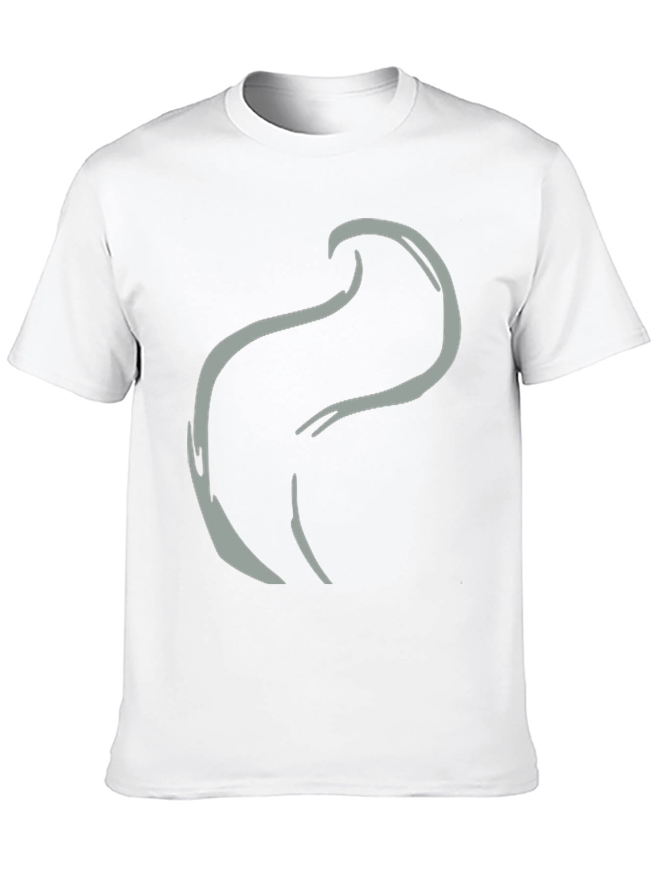 Abstract Wave Graphic Tee - Stylish Comfort