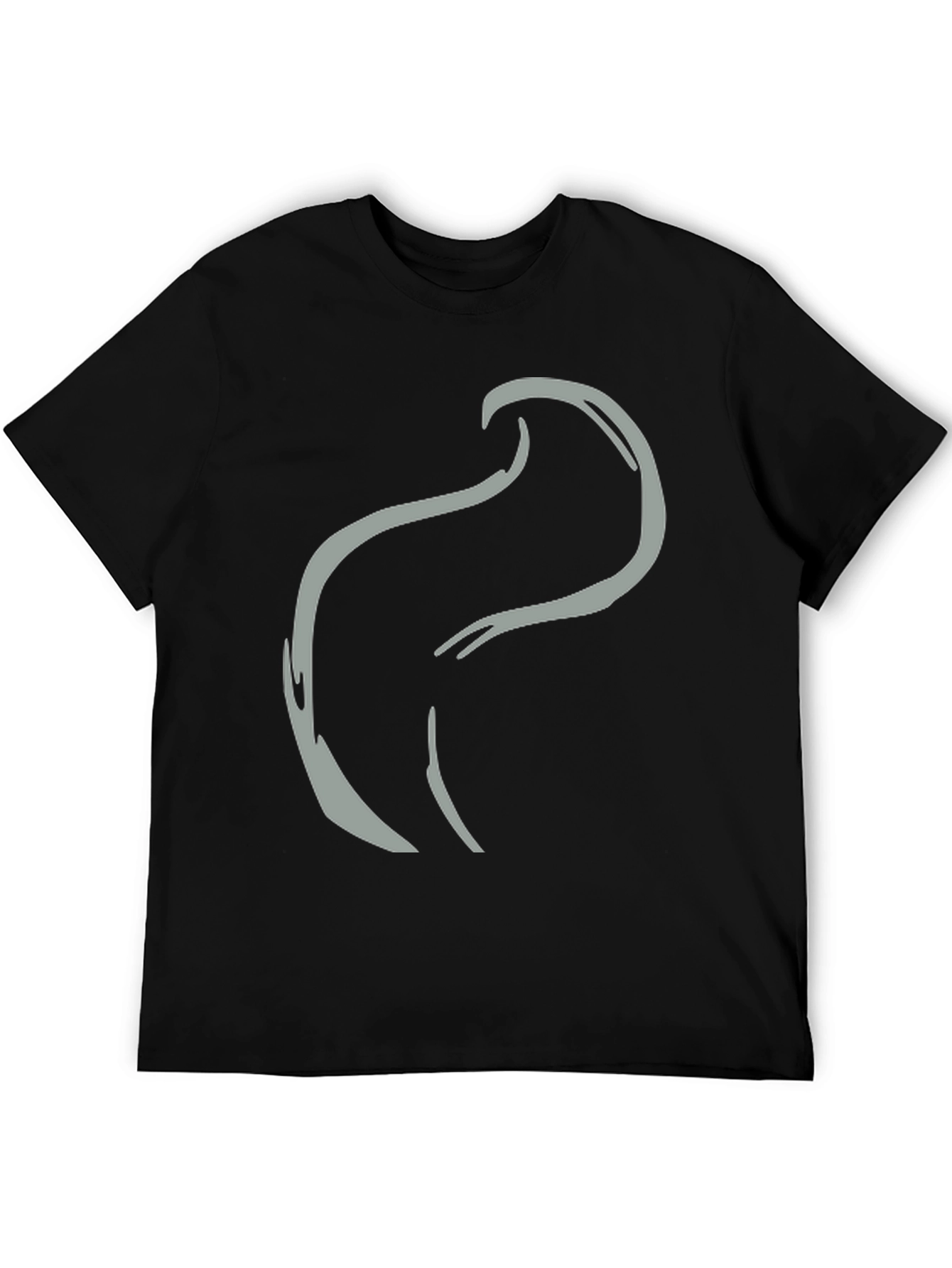 Abstract Wave Graphic Tee - Stylish Comfort