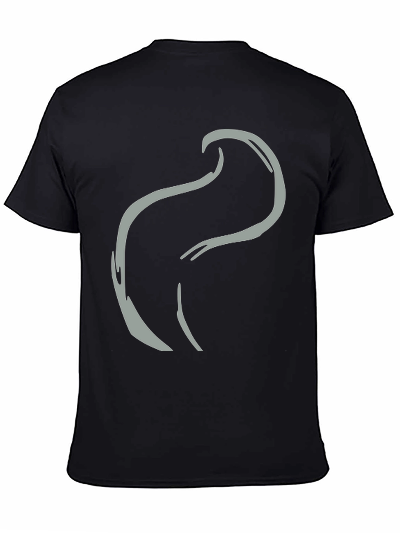 Abstract Wave Graphic Tee - Stylish Comfort