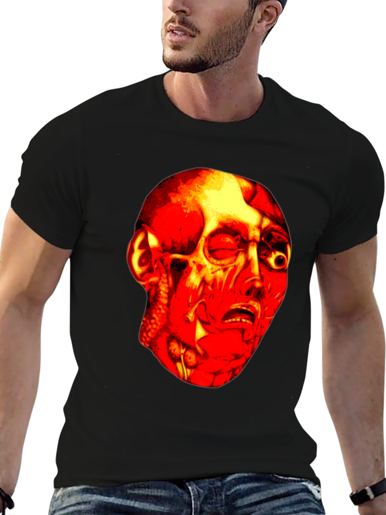 Anatomical Horror Graphic T-Shirt