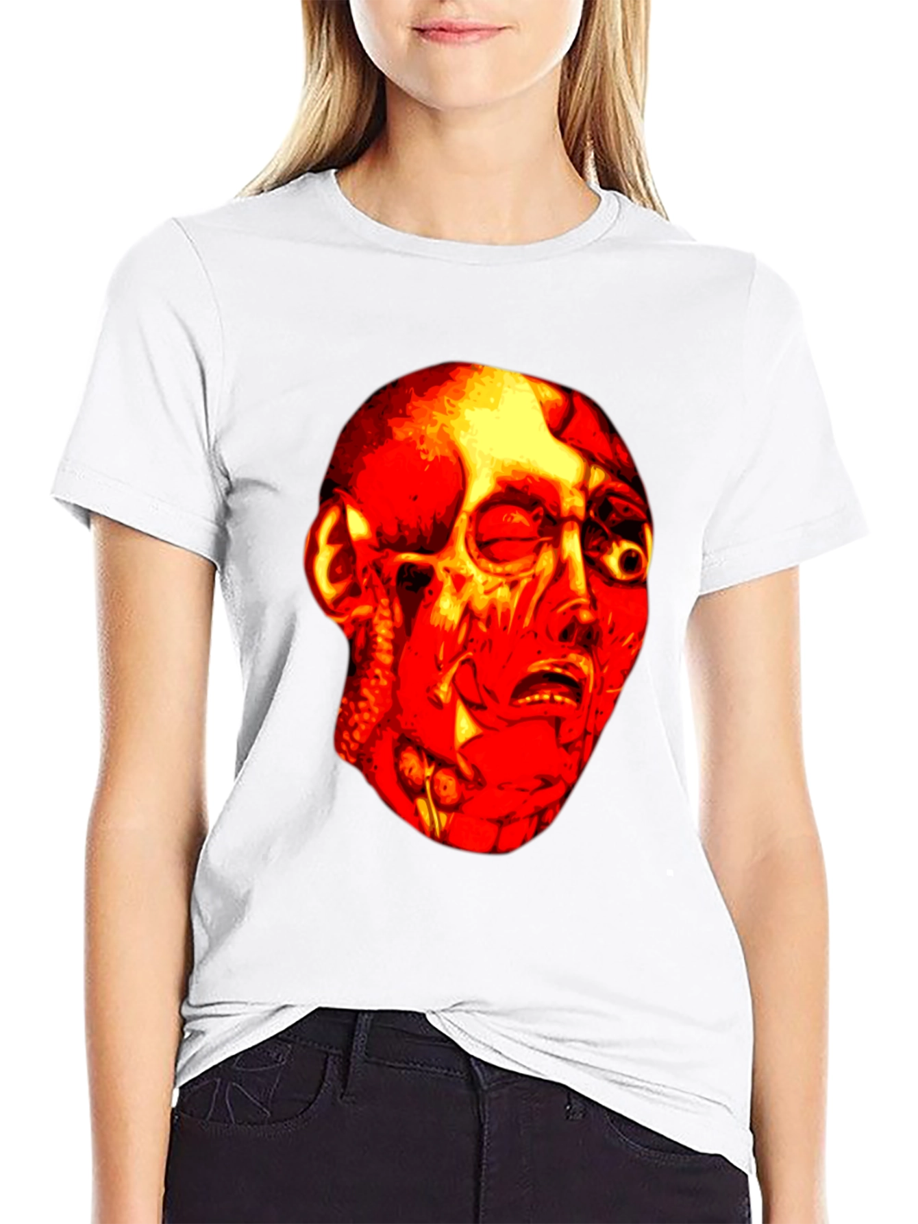 Anatomical Horror Graphic T-Shirt