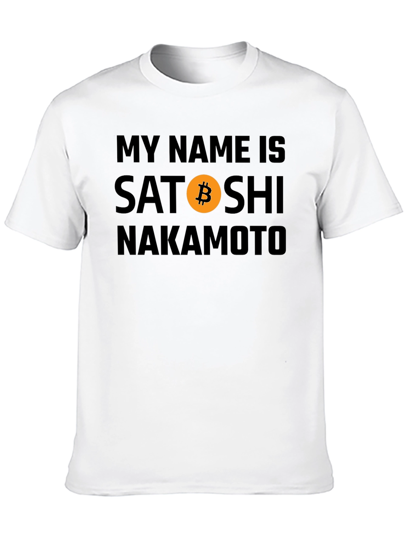 My Name Is Satoshi Nakamoto Bitcoin T-Shirt