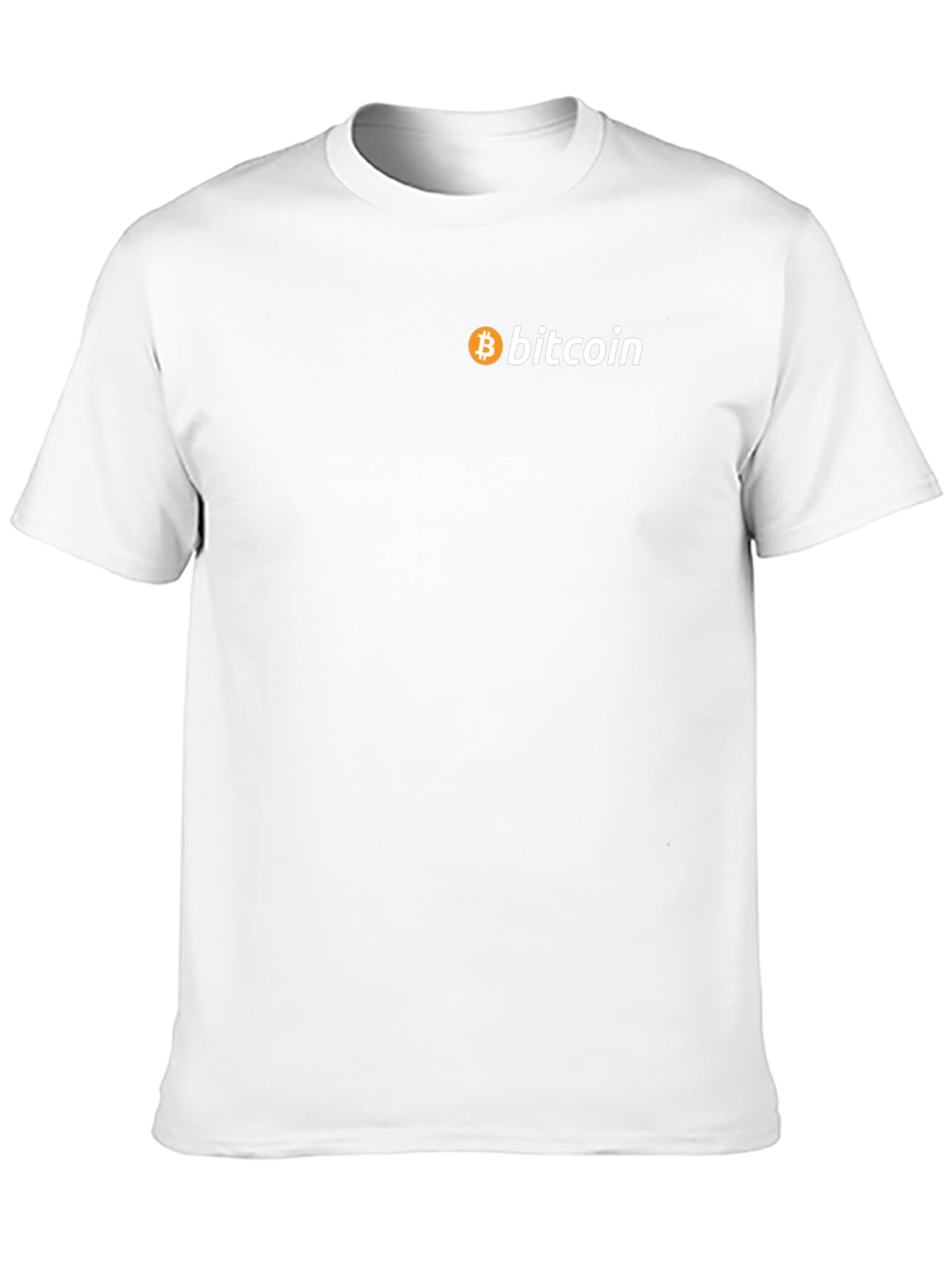 Bitcoin Logo Black T-Shirt - Crypto Currency Tee