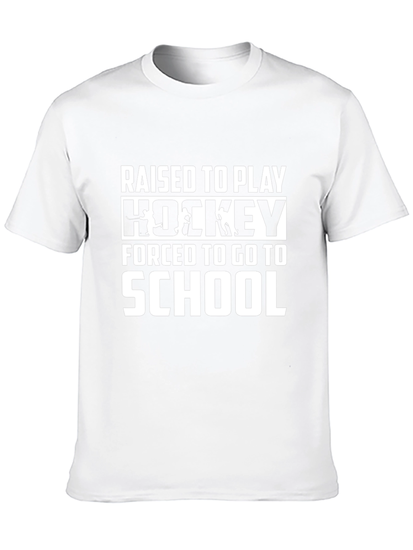 Raised to Play Hockey T-Shirt