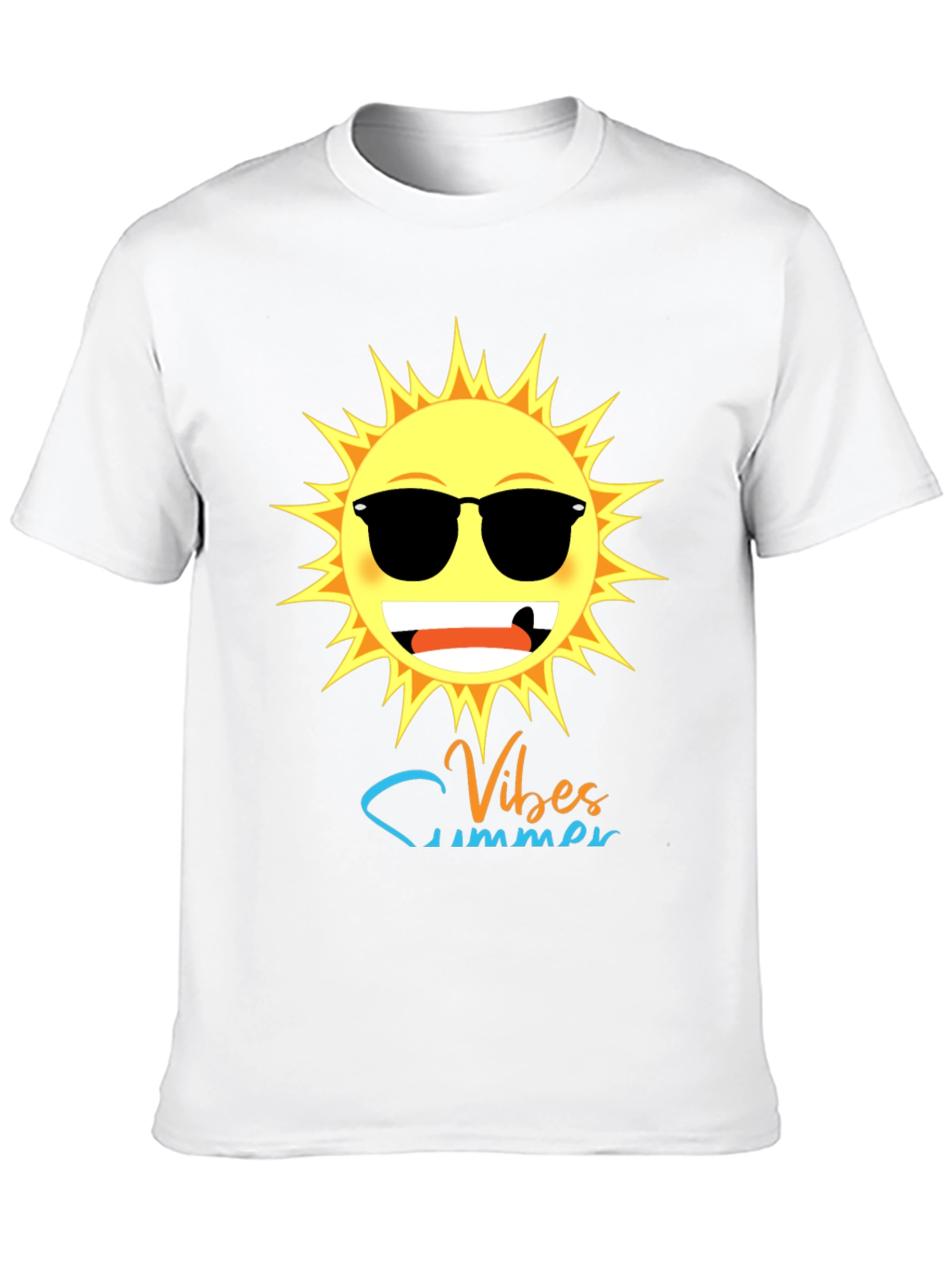 Summer Vibes T-Shirt - Sun Graphic Tee