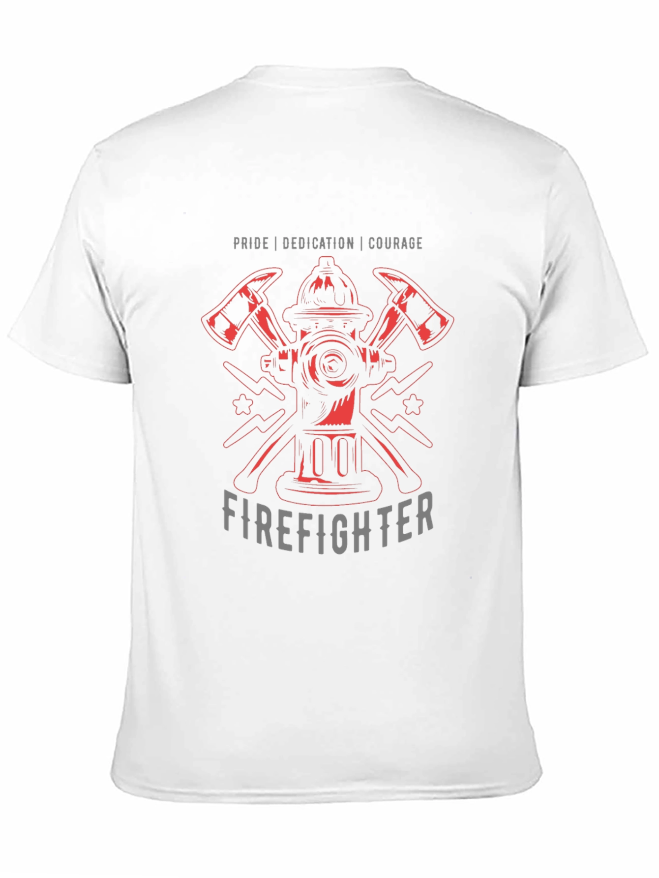 Firefighter Pride Tee - Courage Dedication