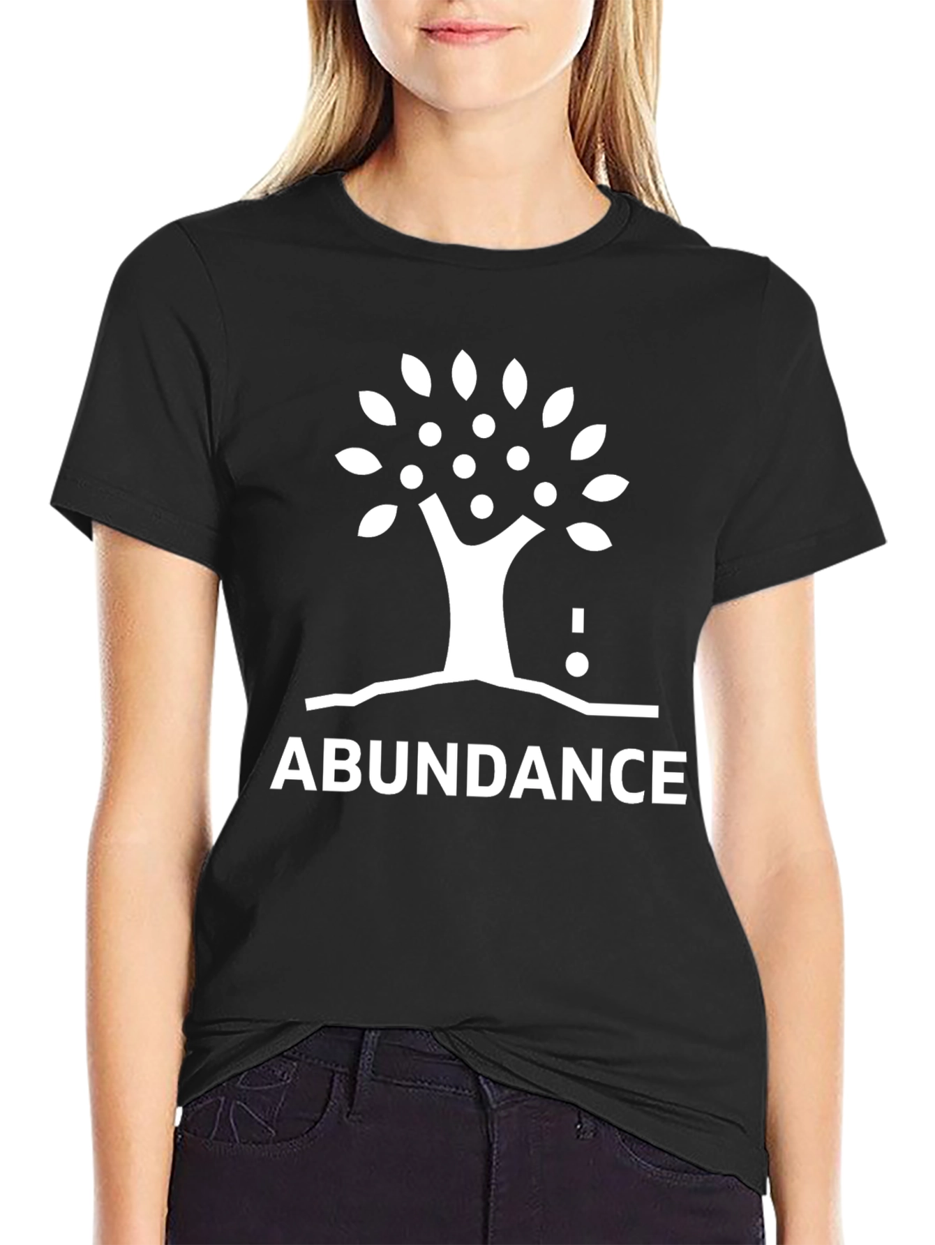 Abundance Tree Graphic T-Shirt