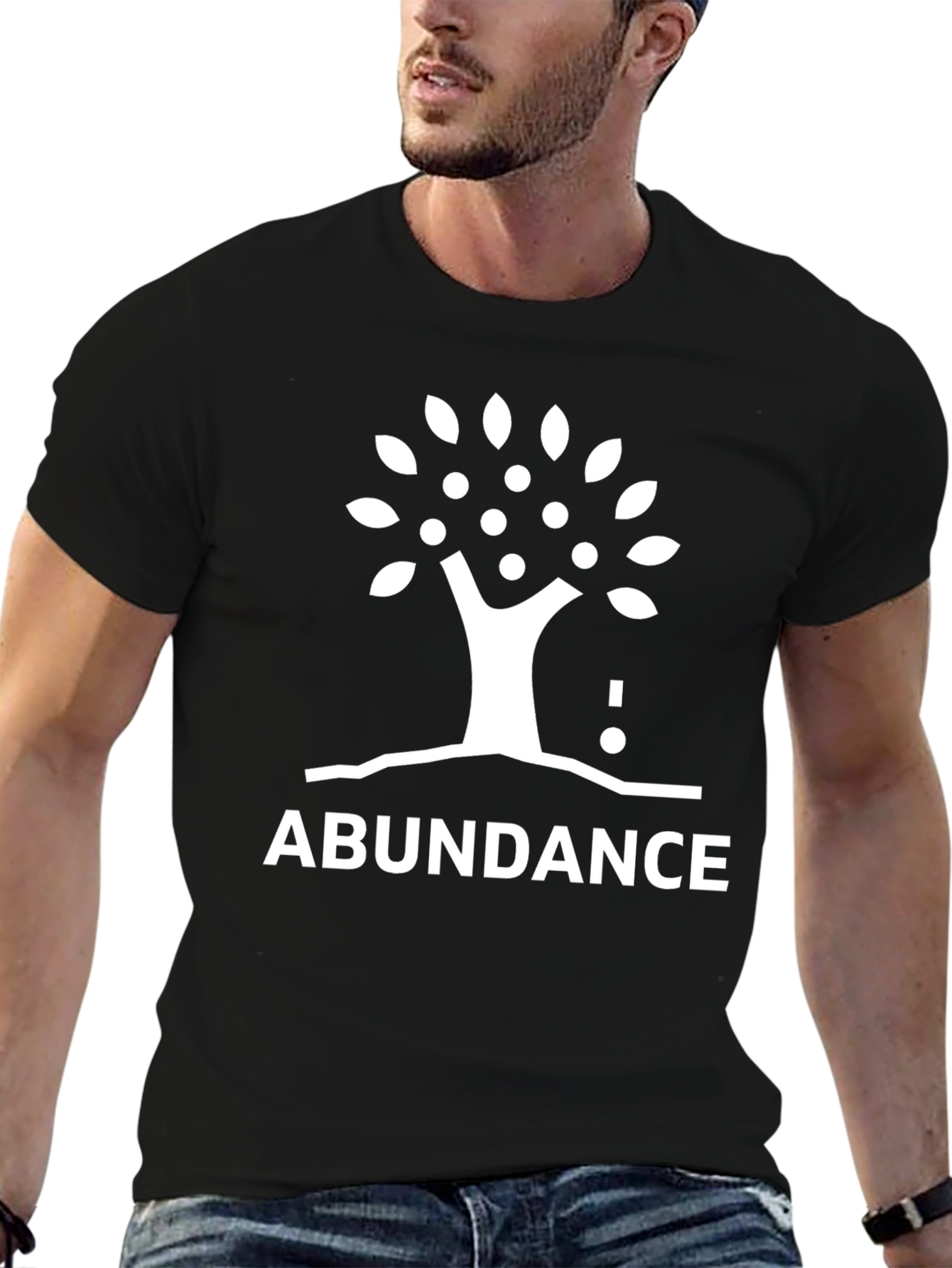 Abundance Tree Graphic T-Shirt