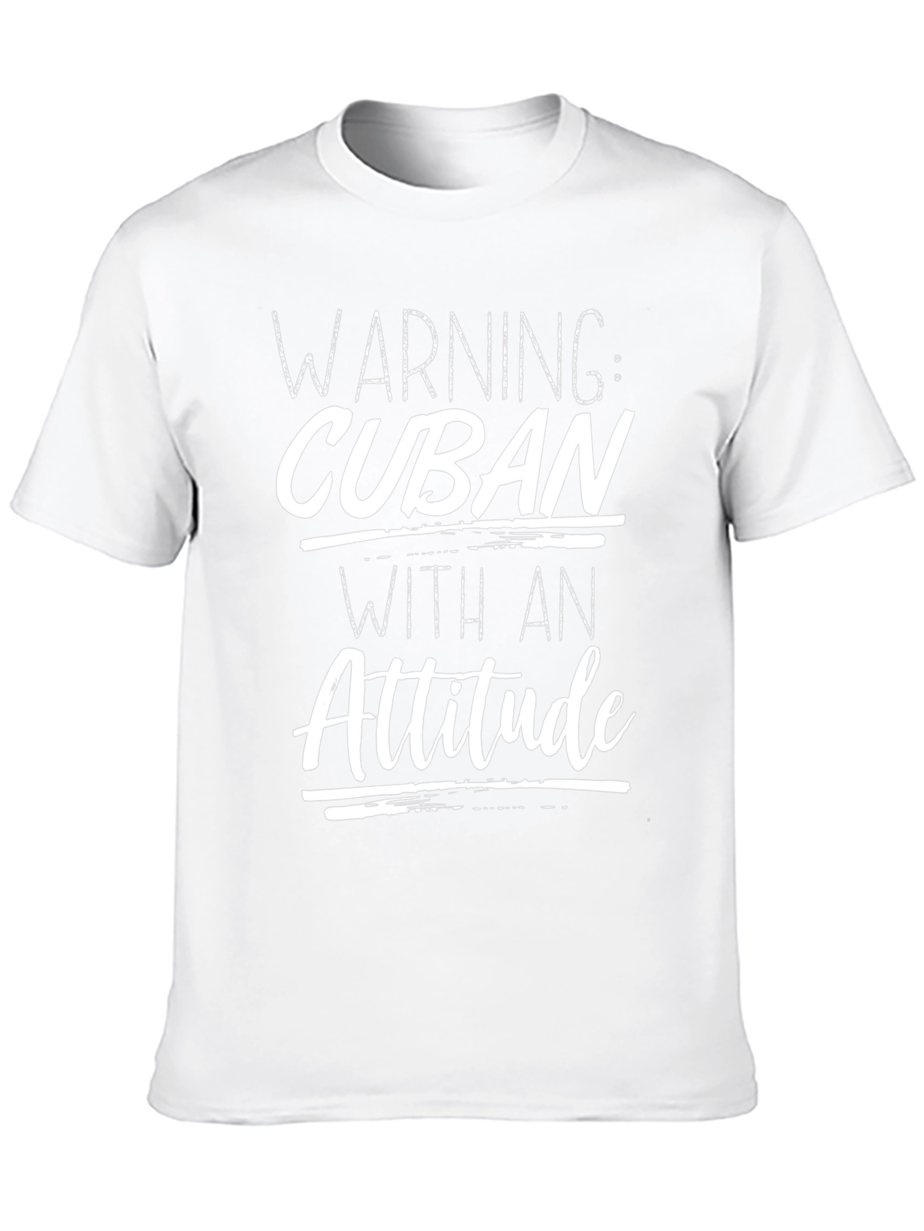 Warning: Cuban With An Attitude T-Shirt