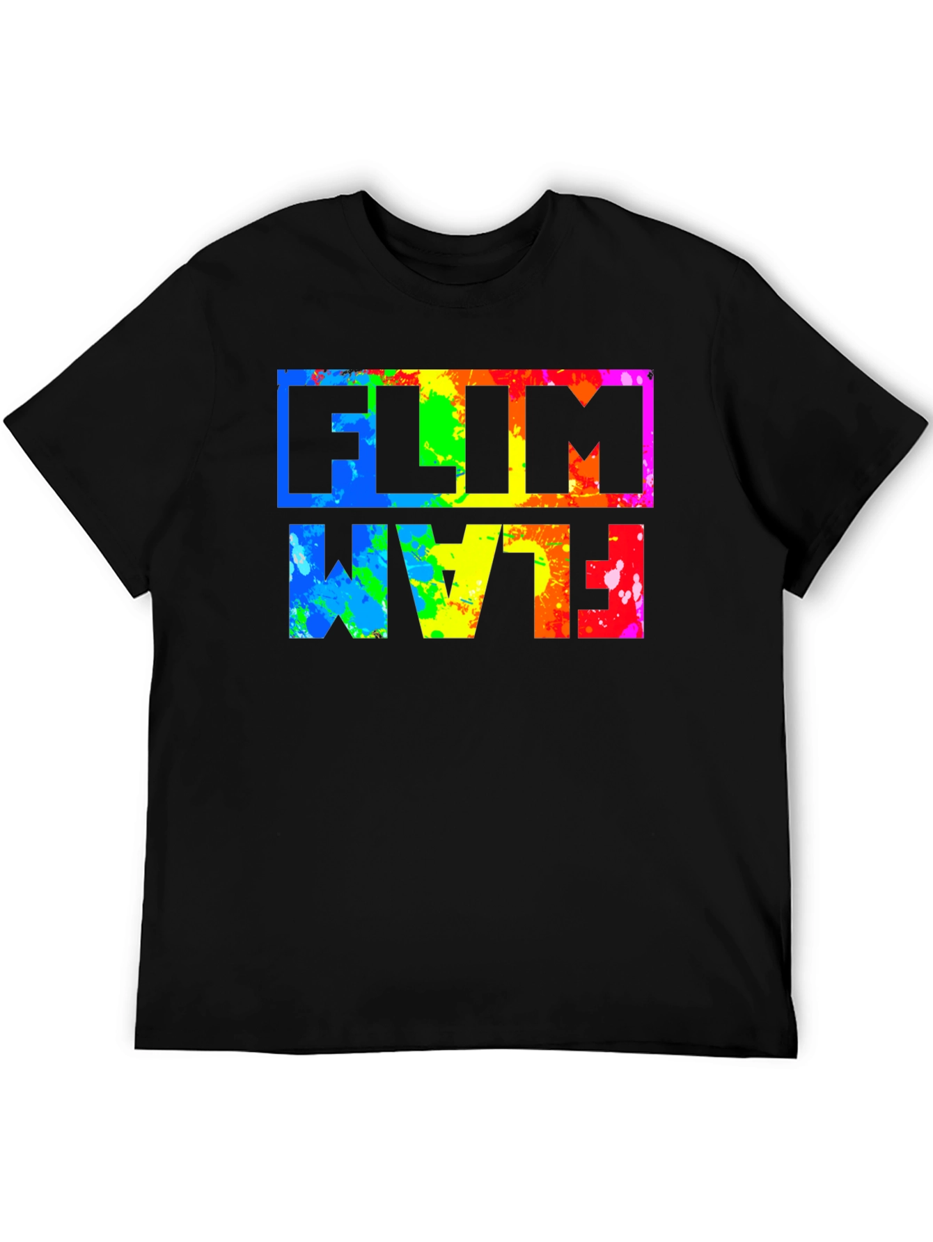 Flim Flam Rainbow Graphic T-Shirt