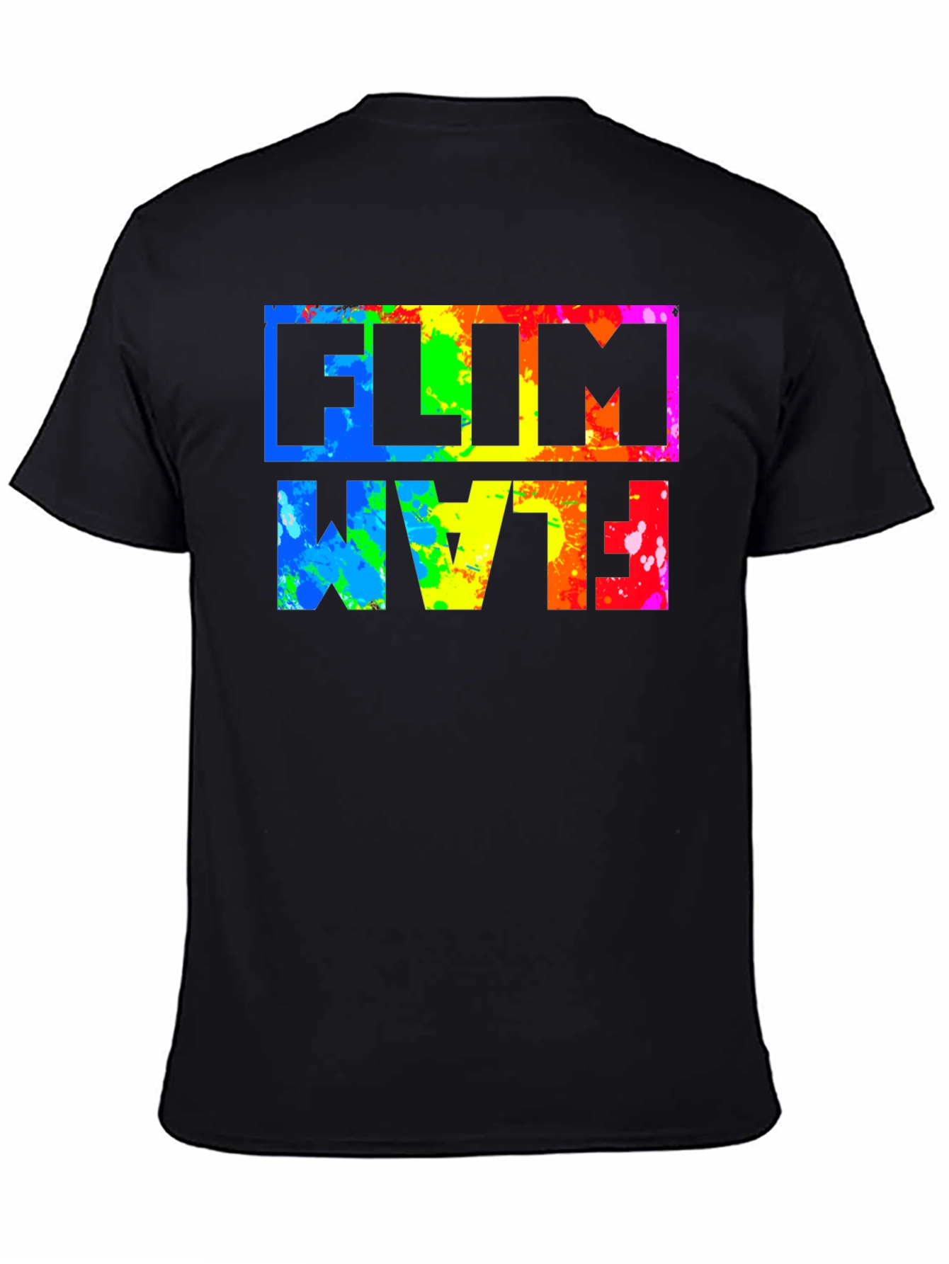 Flim Flam Rainbow Graphic T-Shirt