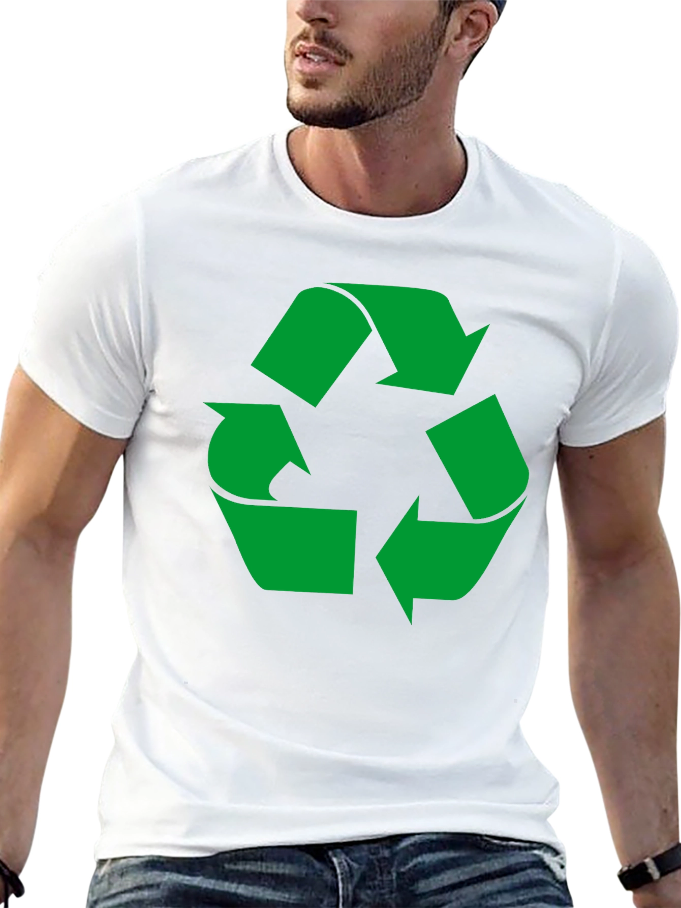Green Recycle Symbol T-Shirt