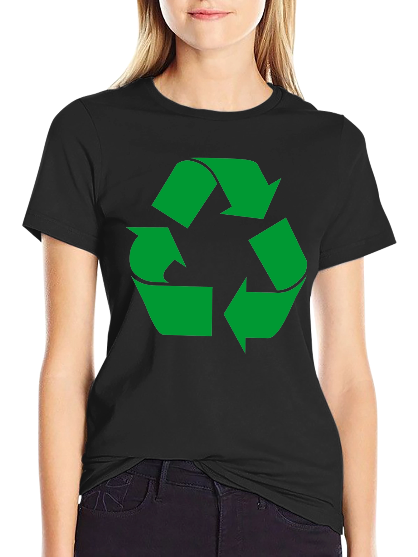Green Recycle Symbol T-Shirt