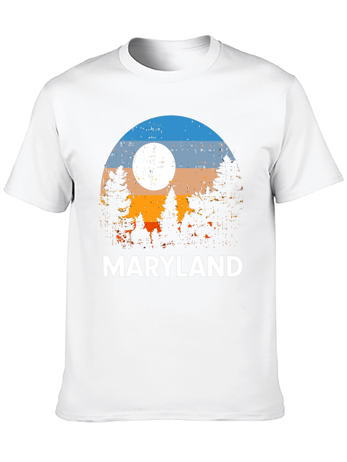 Maryland T-Shirt - Nature Sunset Graphic Tee