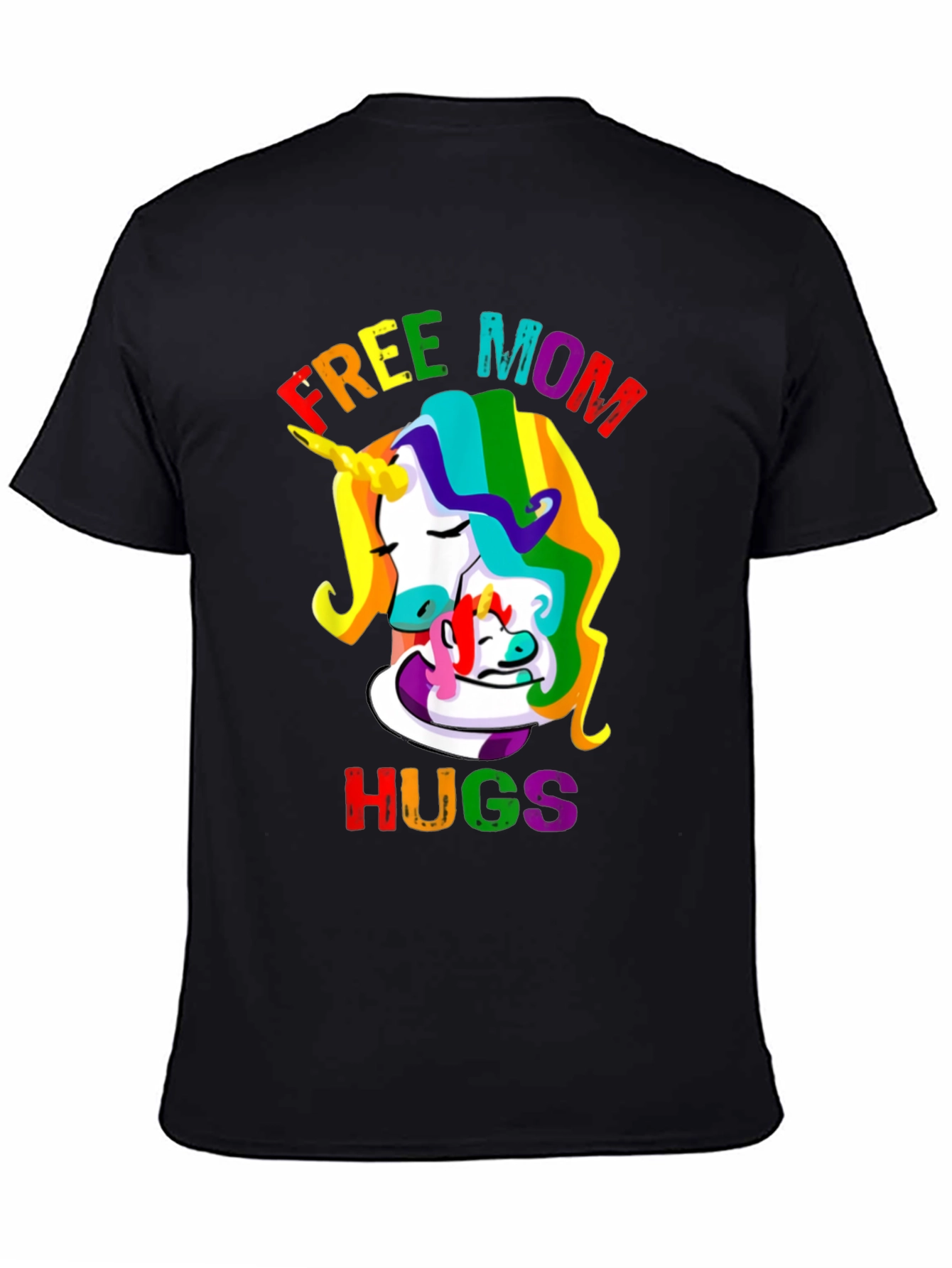 Free Mom Hugs Unicorn T-Shirt