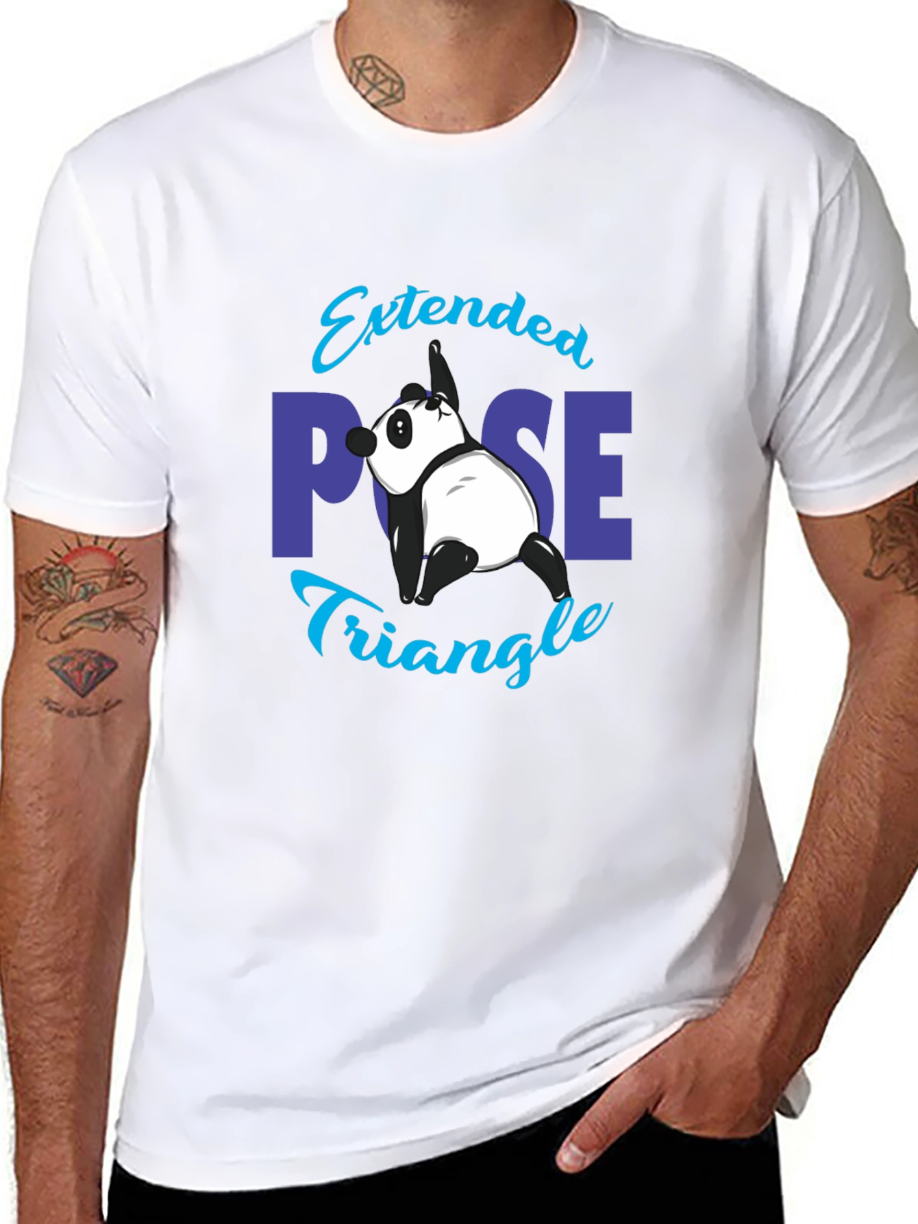Extended Pose Panda T-Shirt