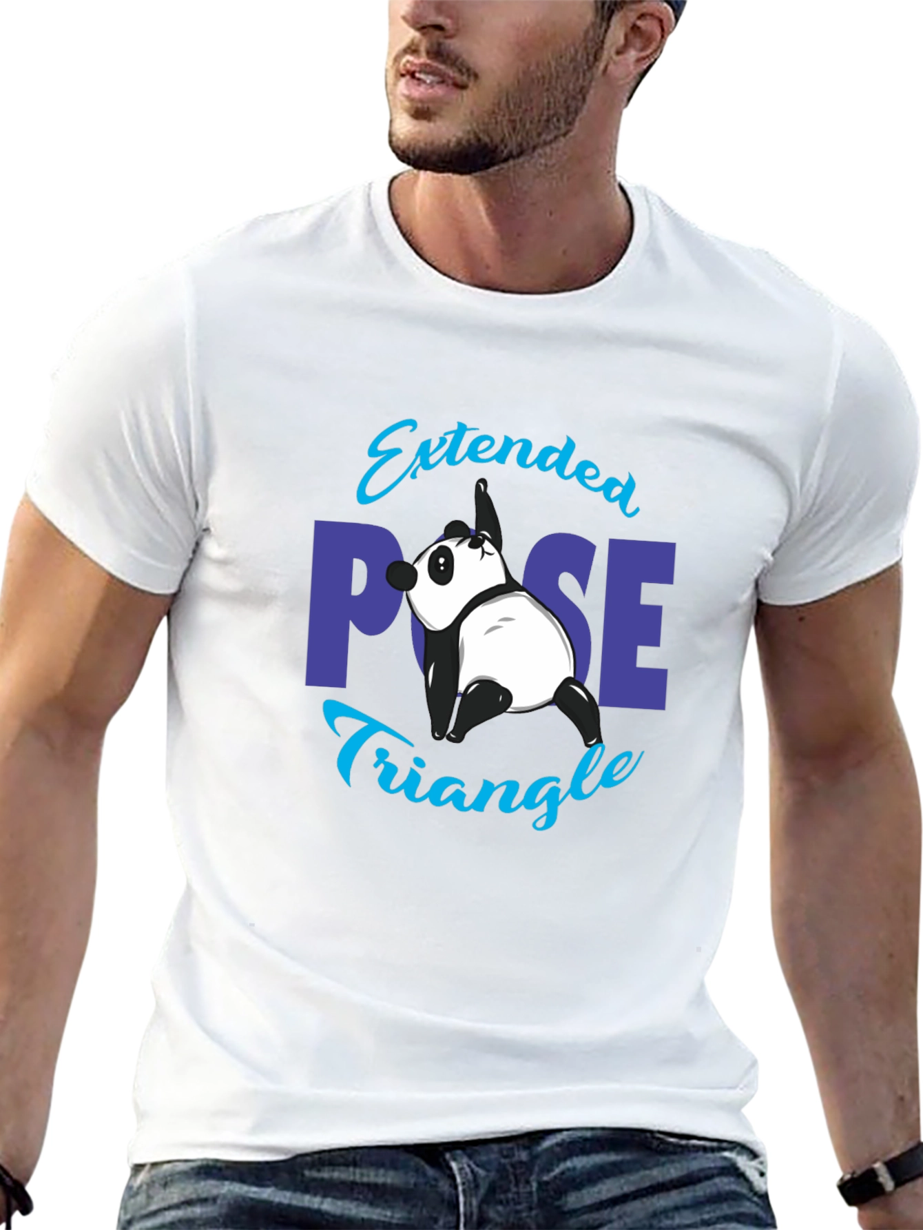 Extended Pose Panda T-Shirt