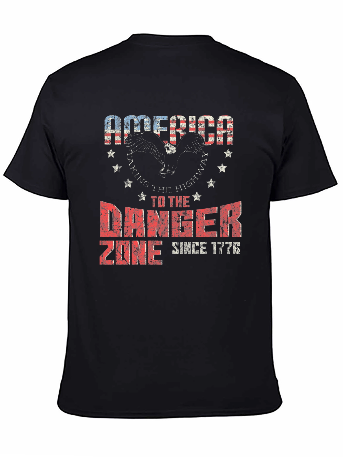 America Danger Zone Graphic T-Shirt