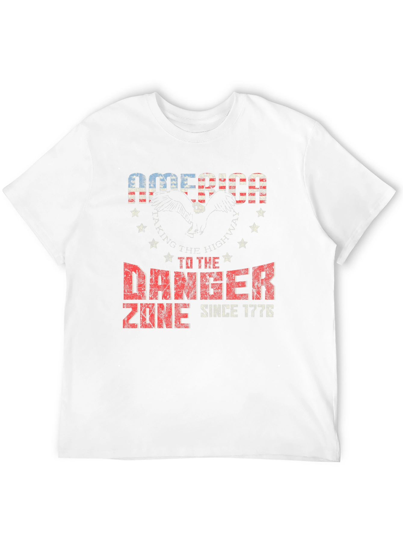 America Danger Zone Graphic T-Shirt