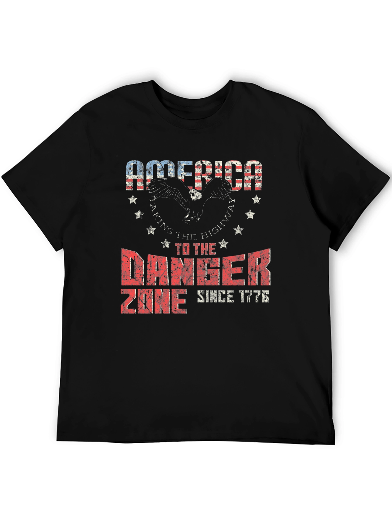 America Danger Zone Graphic T-Shirt