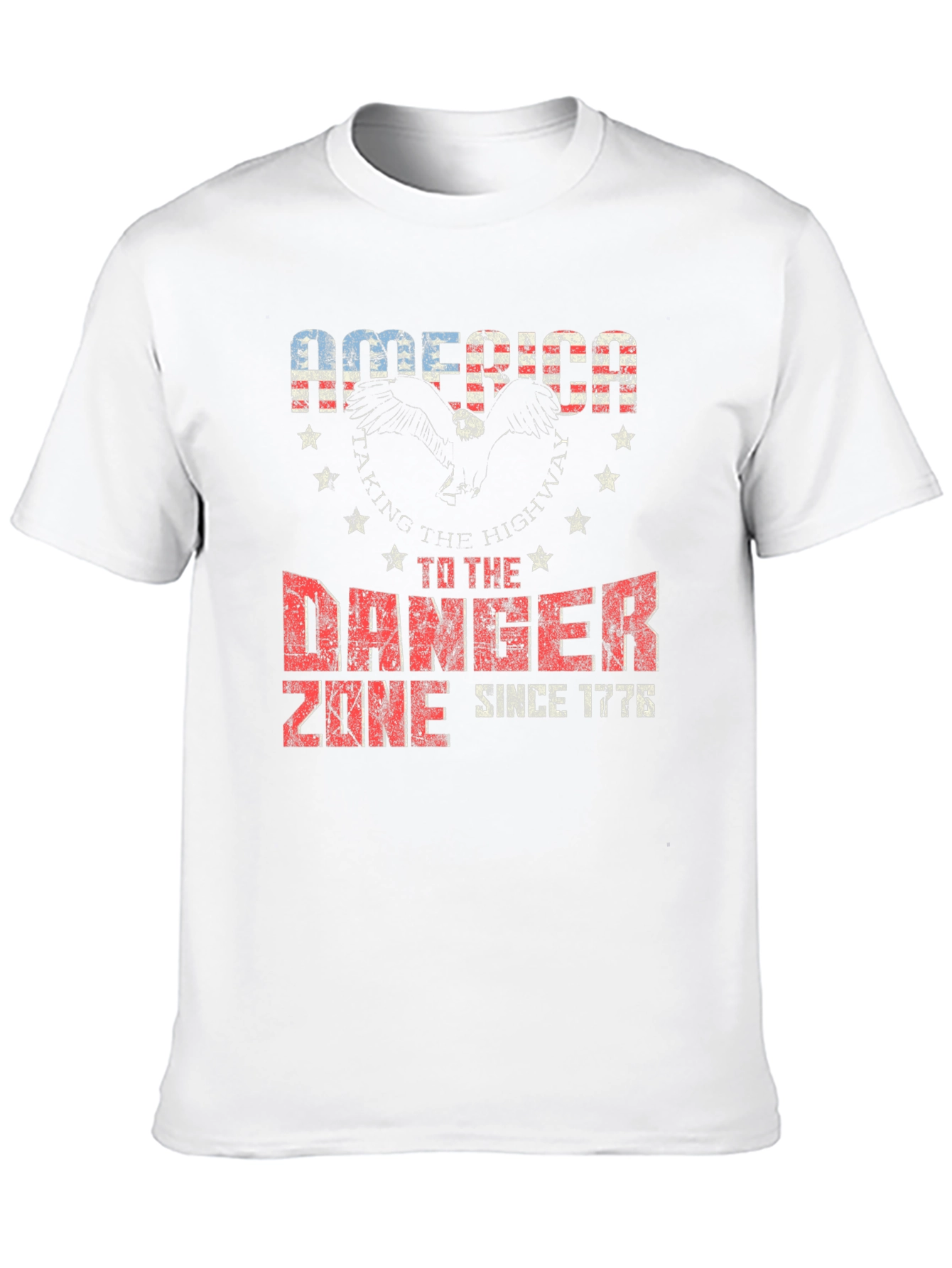 America Danger Zone Graphic T-Shirt