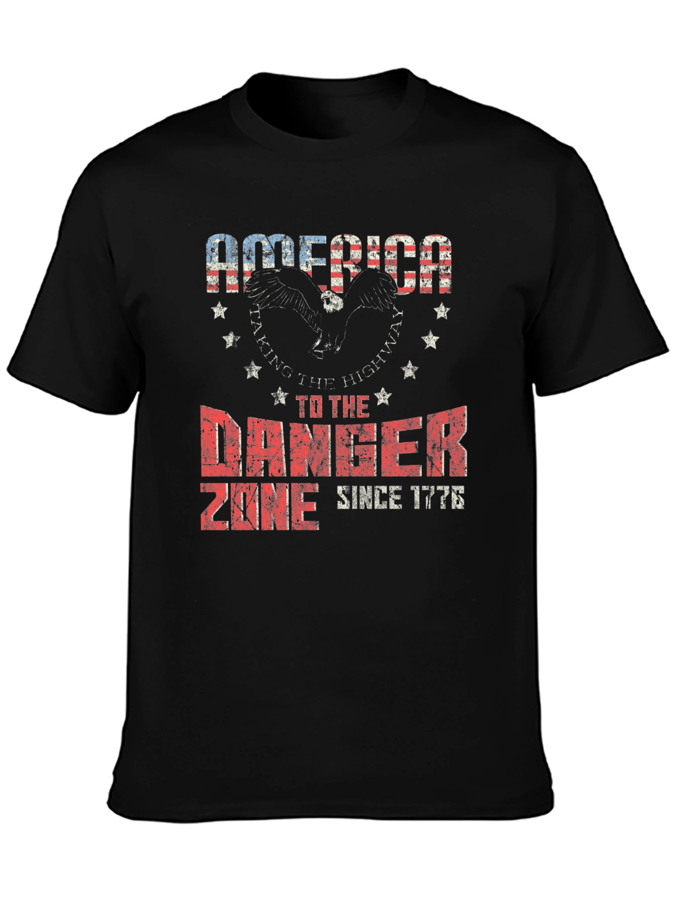 America Danger Zone Graphic T-Shirt