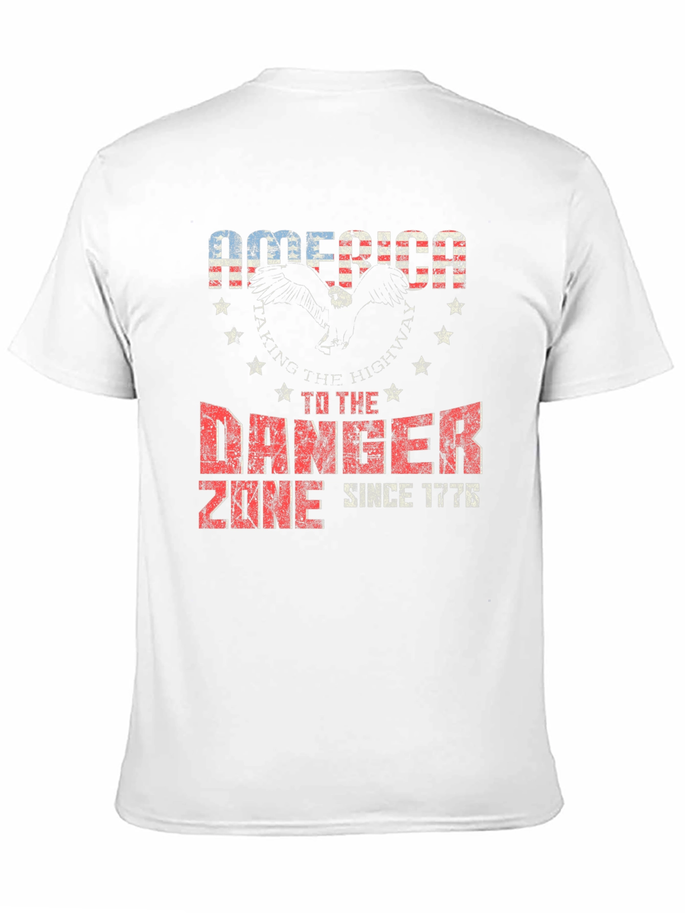 America Danger Zone Graphic T-Shirt