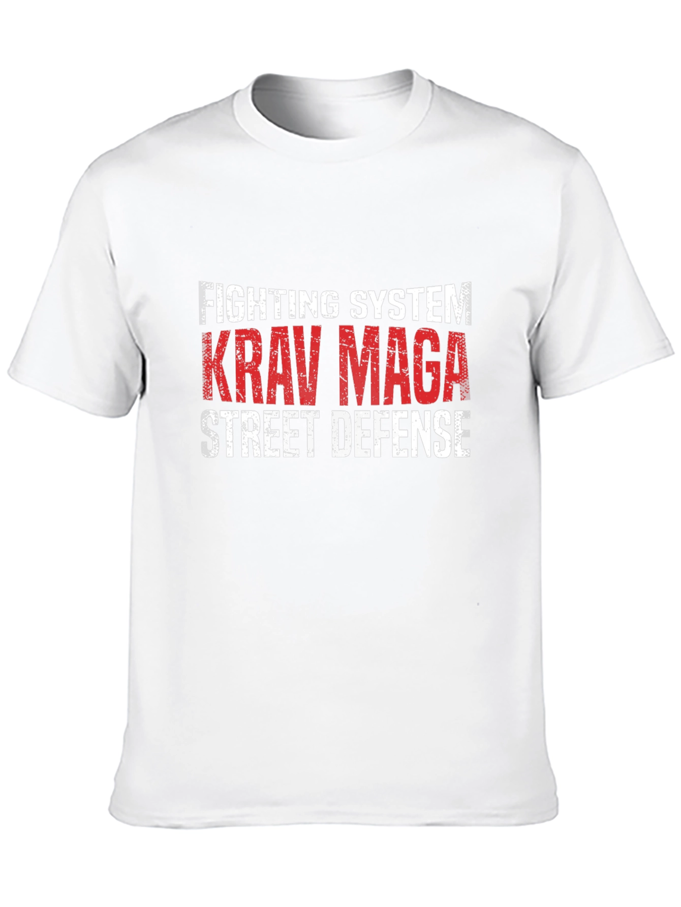 Krav Maga Fighting System Black T-Shirt
