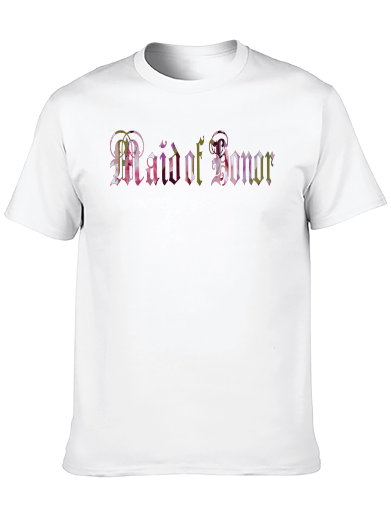 Maid of Honor Black T-Shirt