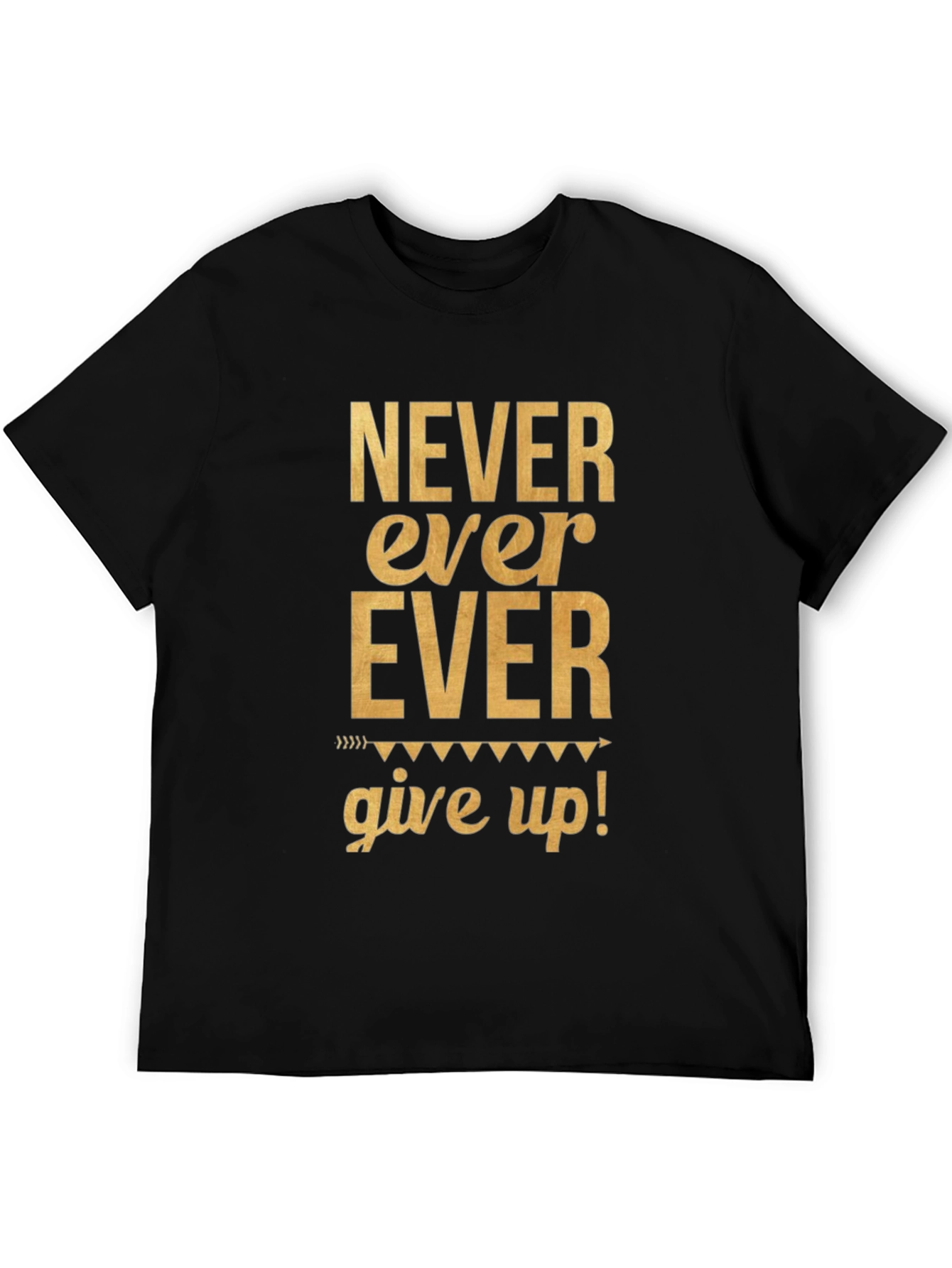Never Ever Give Up Graphic Tee