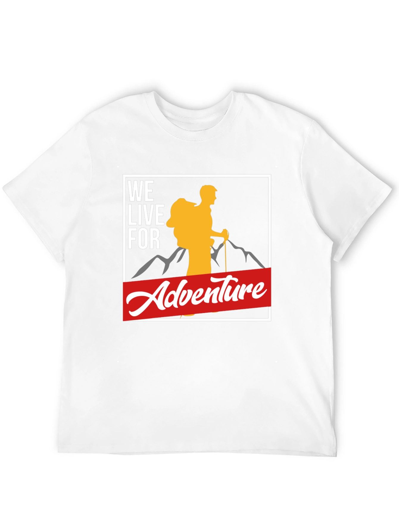 Adventure Seeker Black T-Shirt