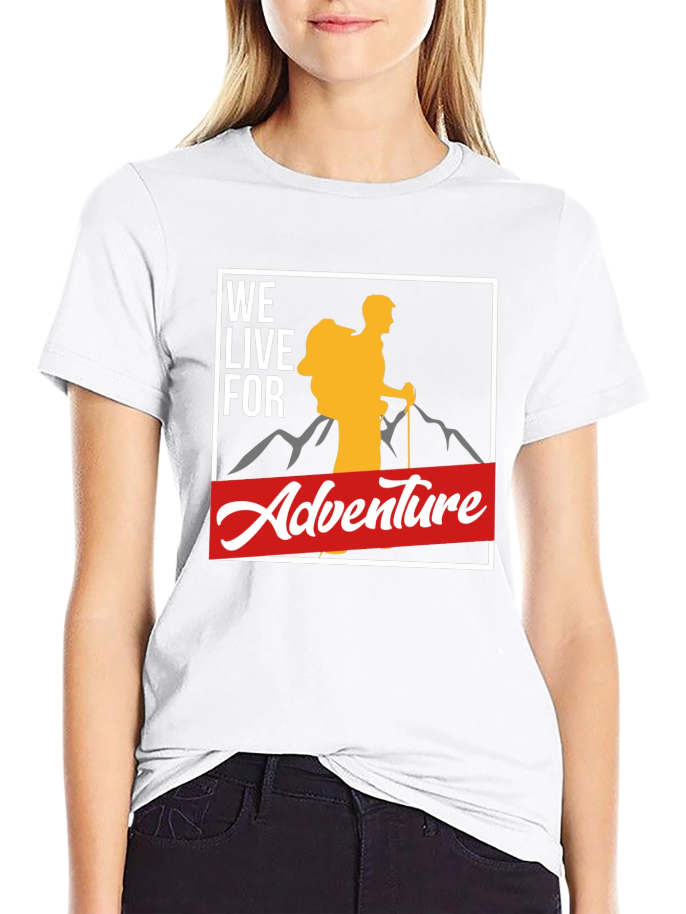 Adventure Seeker Black T-Shirt