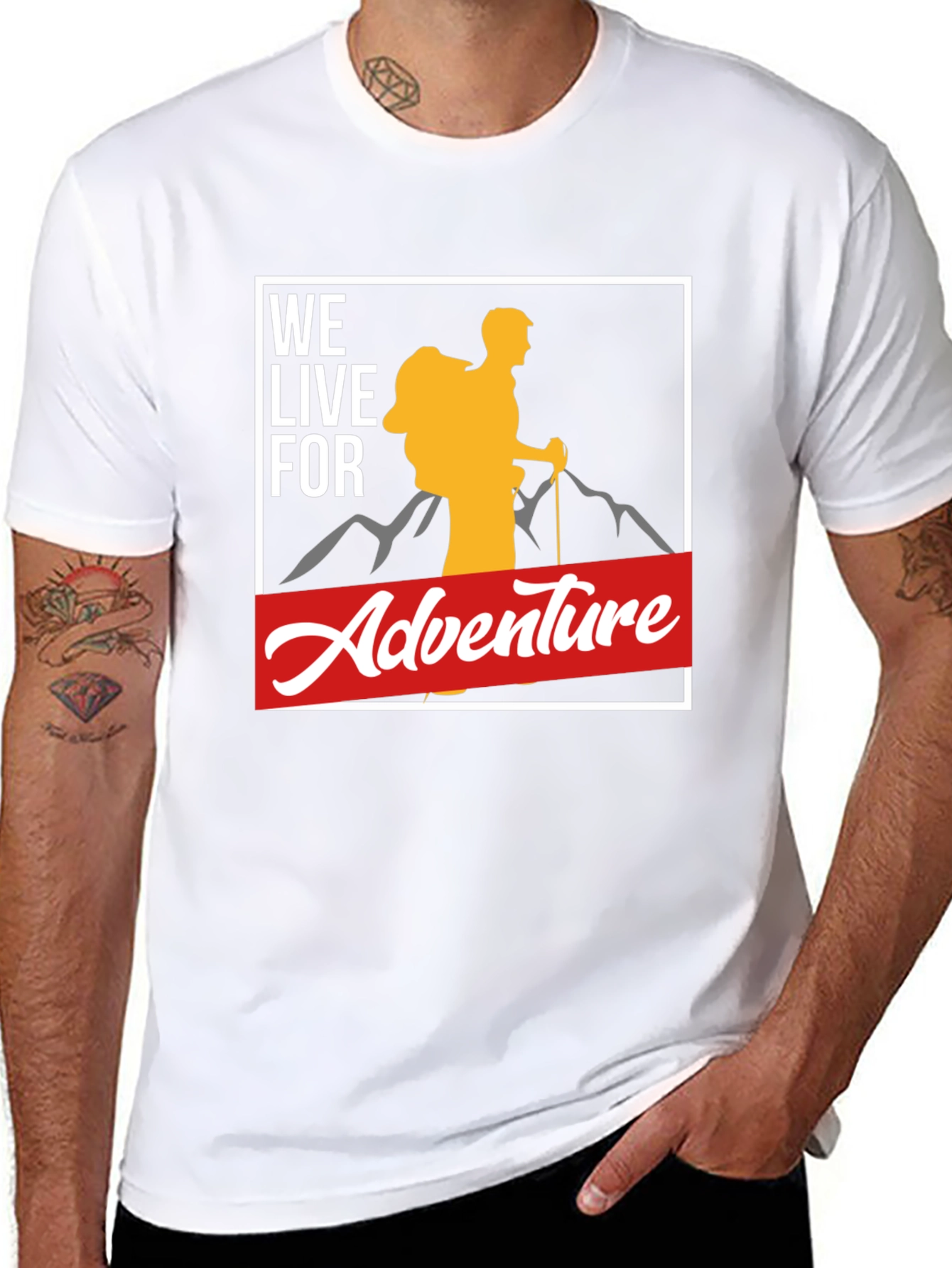 Adventure Seeker Black T-Shirt