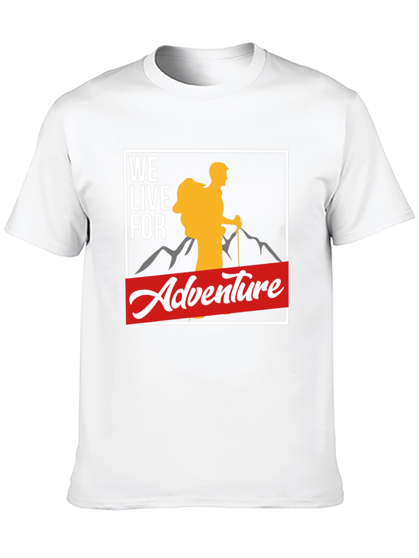 Adventure Seeker Black T-Shirt