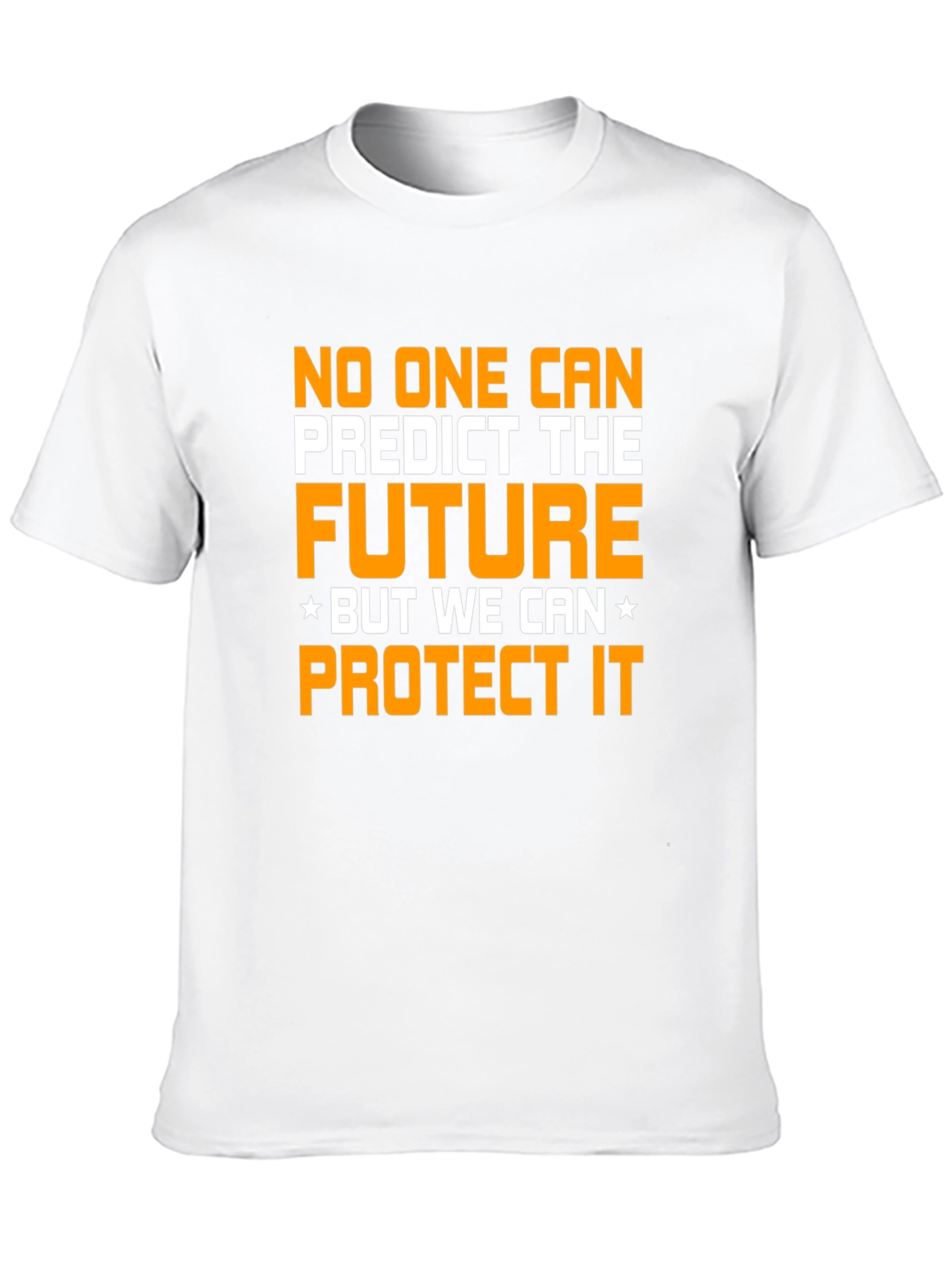 Future Protection Graphic Tee - Black Cotton